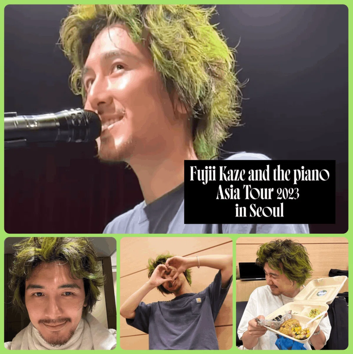 Fujii Kaze] Asia Tour Day 1 - Seoul Performance｜チェルシー
