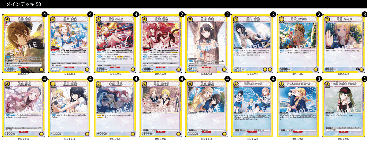 トライアルデッキ＋(プラス) アイドルマスター シャイニー