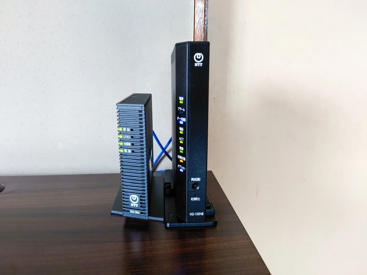 WiFiルーター XG-100NE 変れ