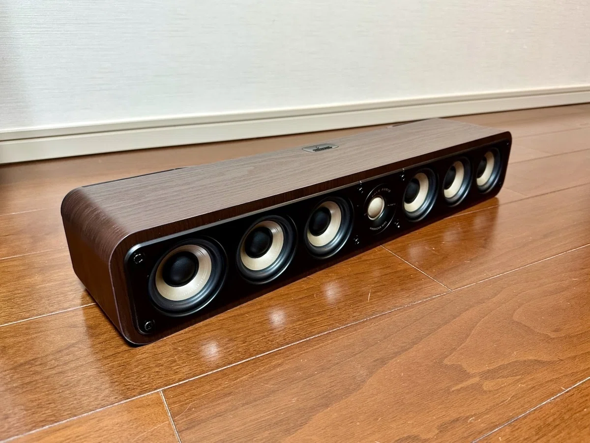 Polk Audio ES35でセンタースピーカーを迫力のある音に！【音響環境 