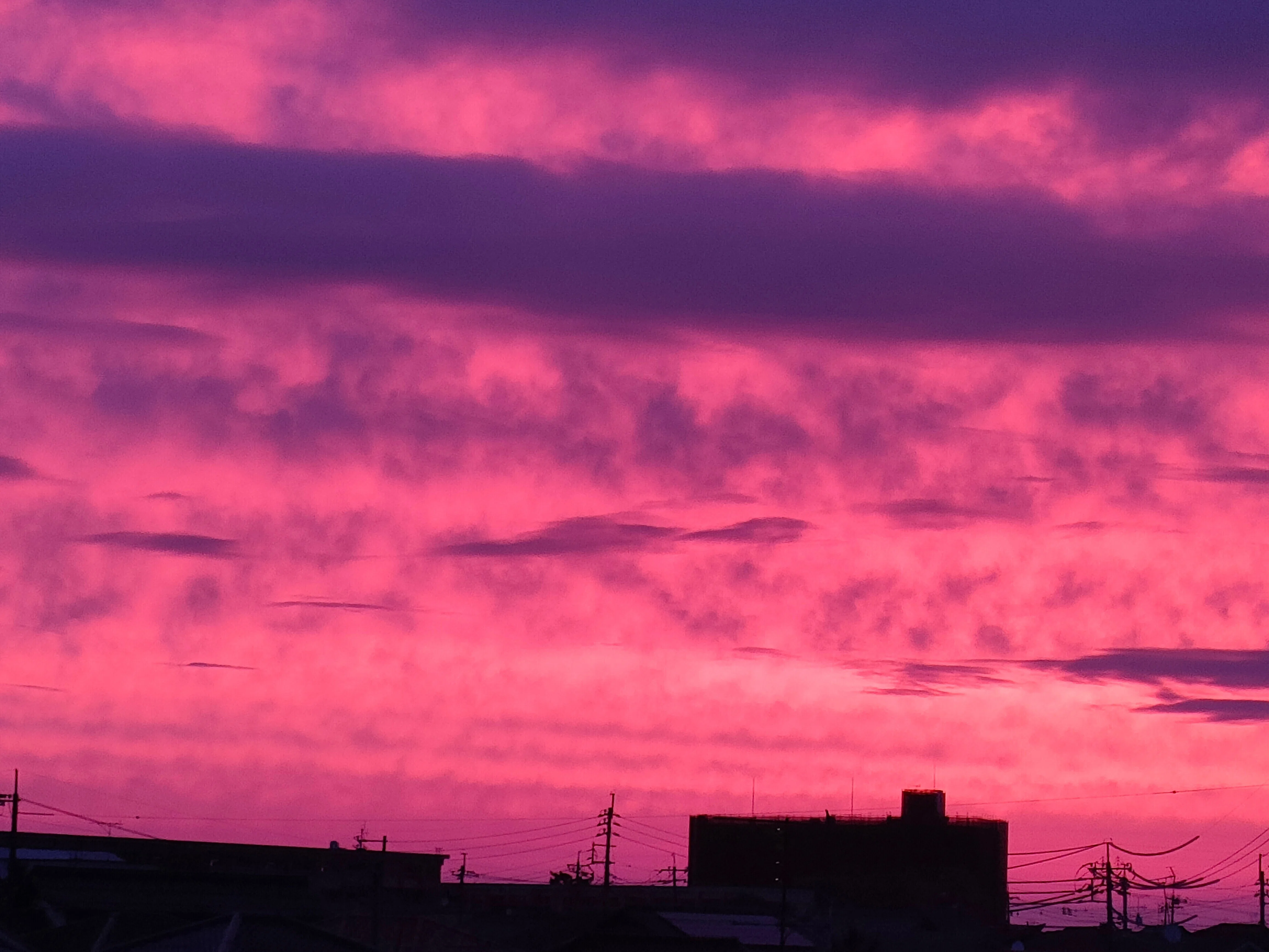 今朝の空｜saku