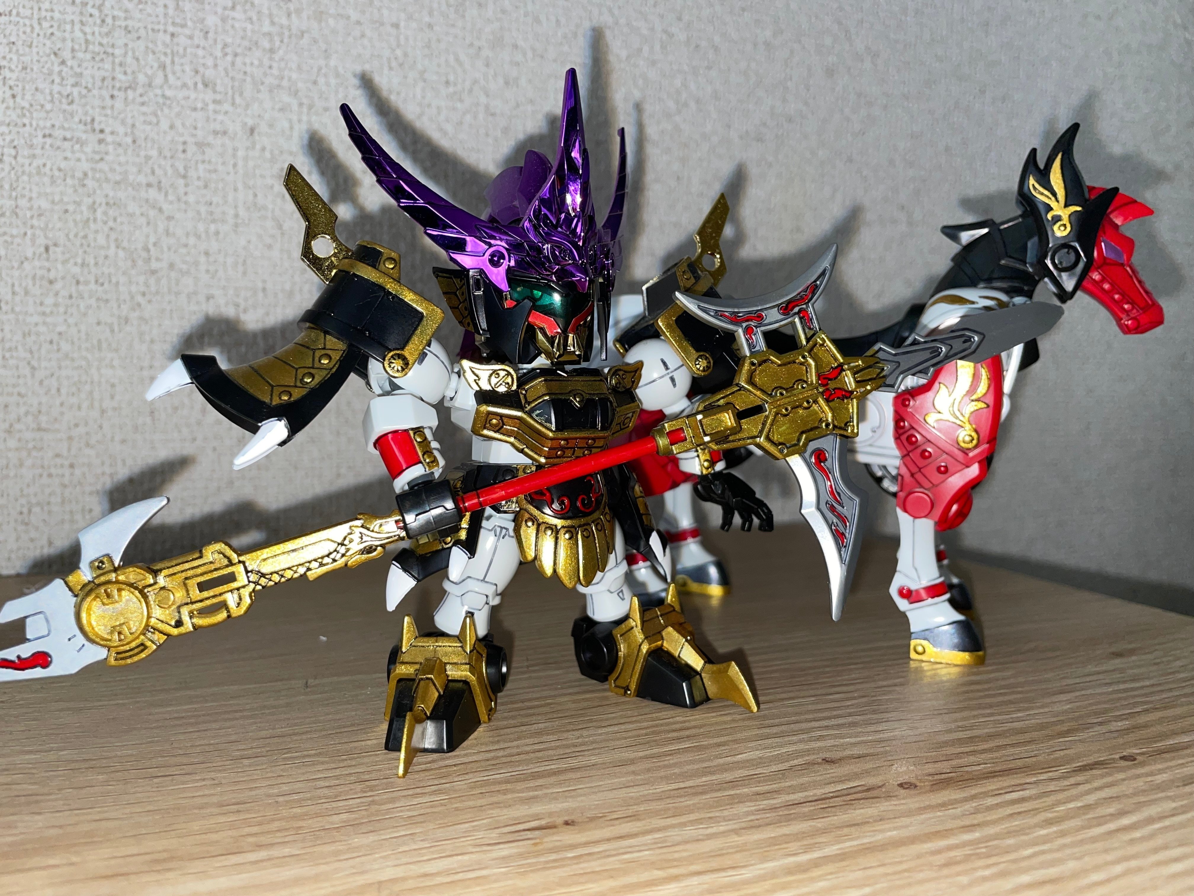No.012 あか抜け 真 呂布トールギス SDガンダム BB戦士 三国伝