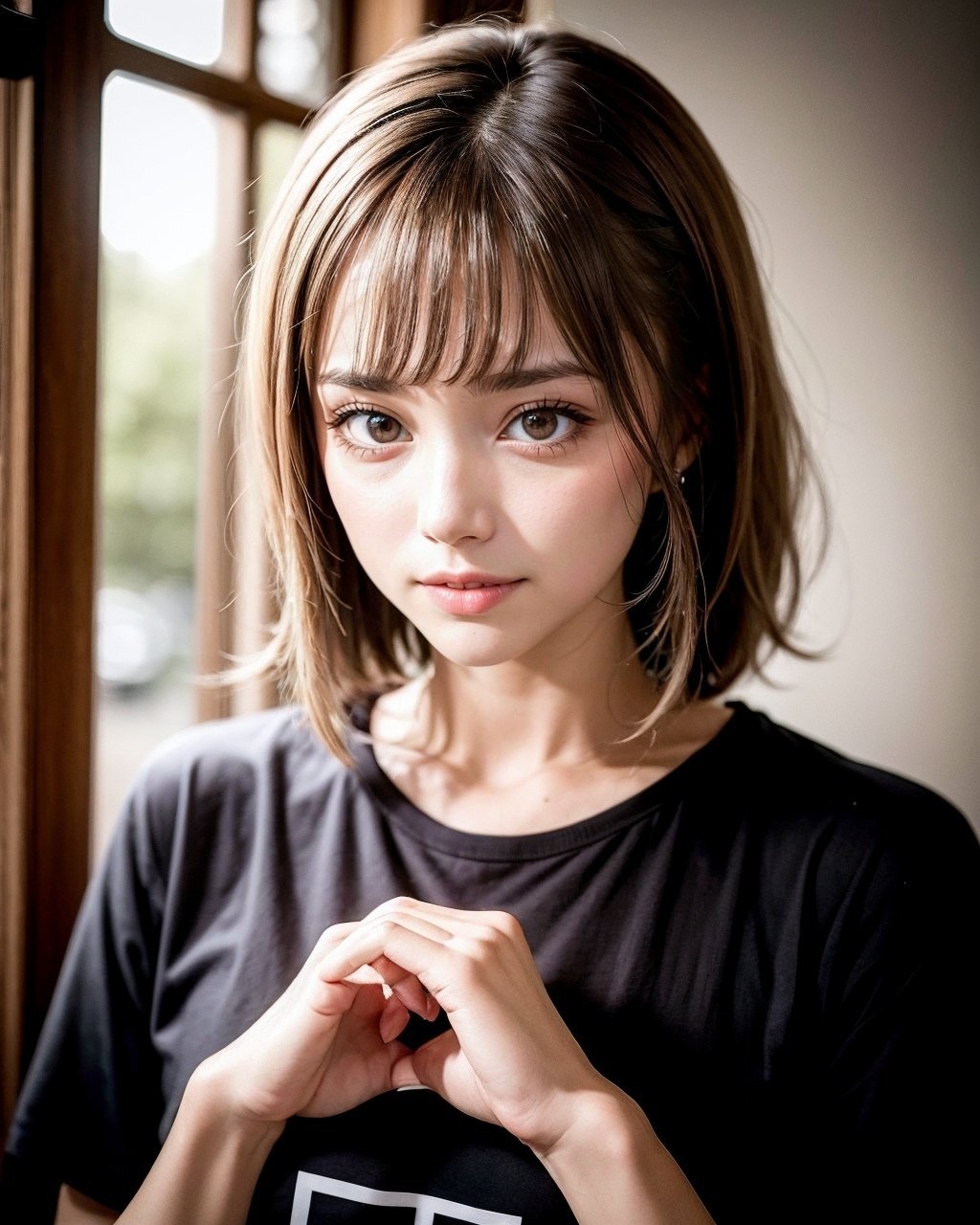 早乙女ベリー ウィッグサンプル 人毛の医療用ウィッグ