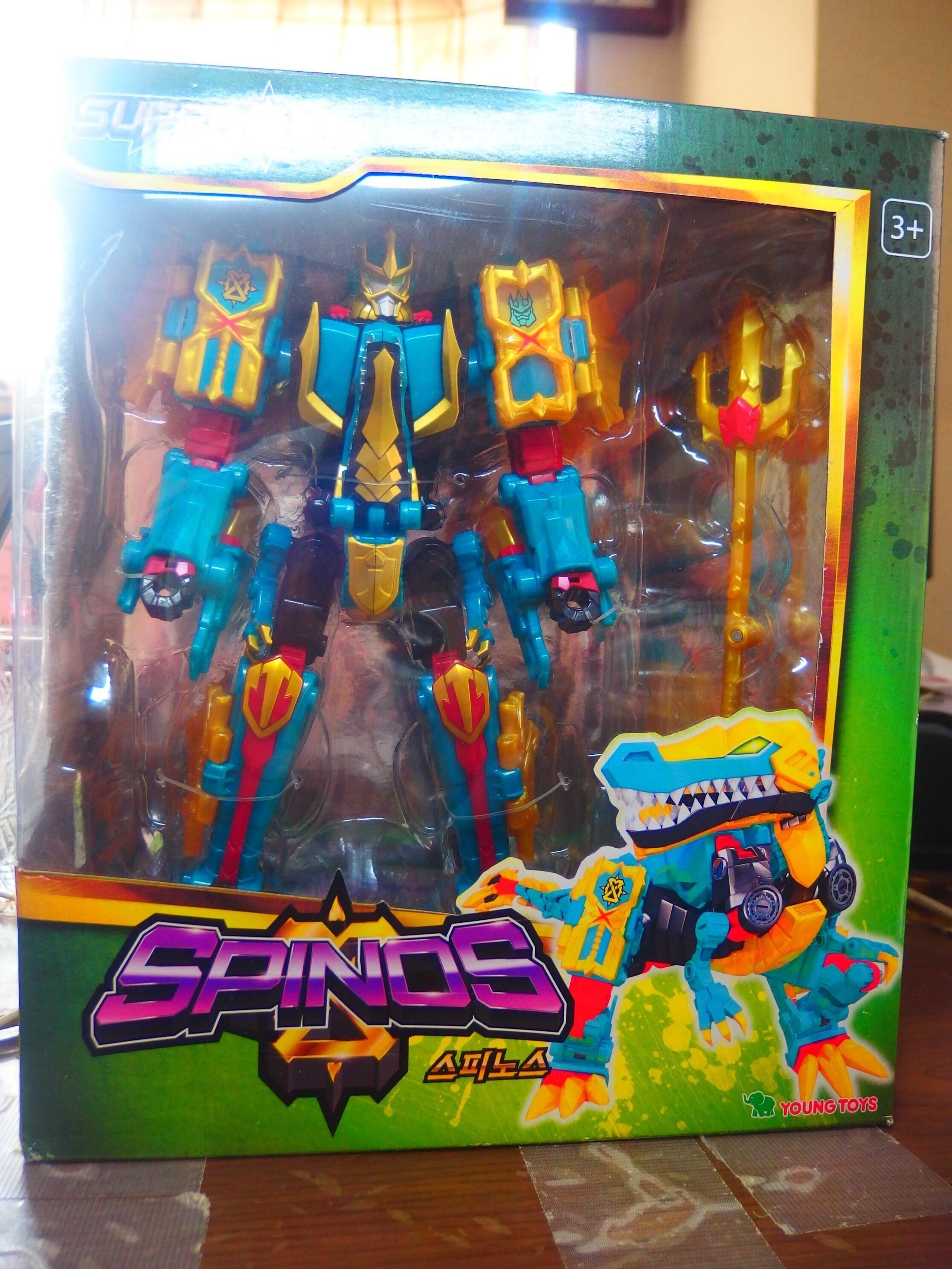 韓国トイ][韓国アニメ]卓上玩具レビュー162 스피노스・スピノス(슈퍼텐