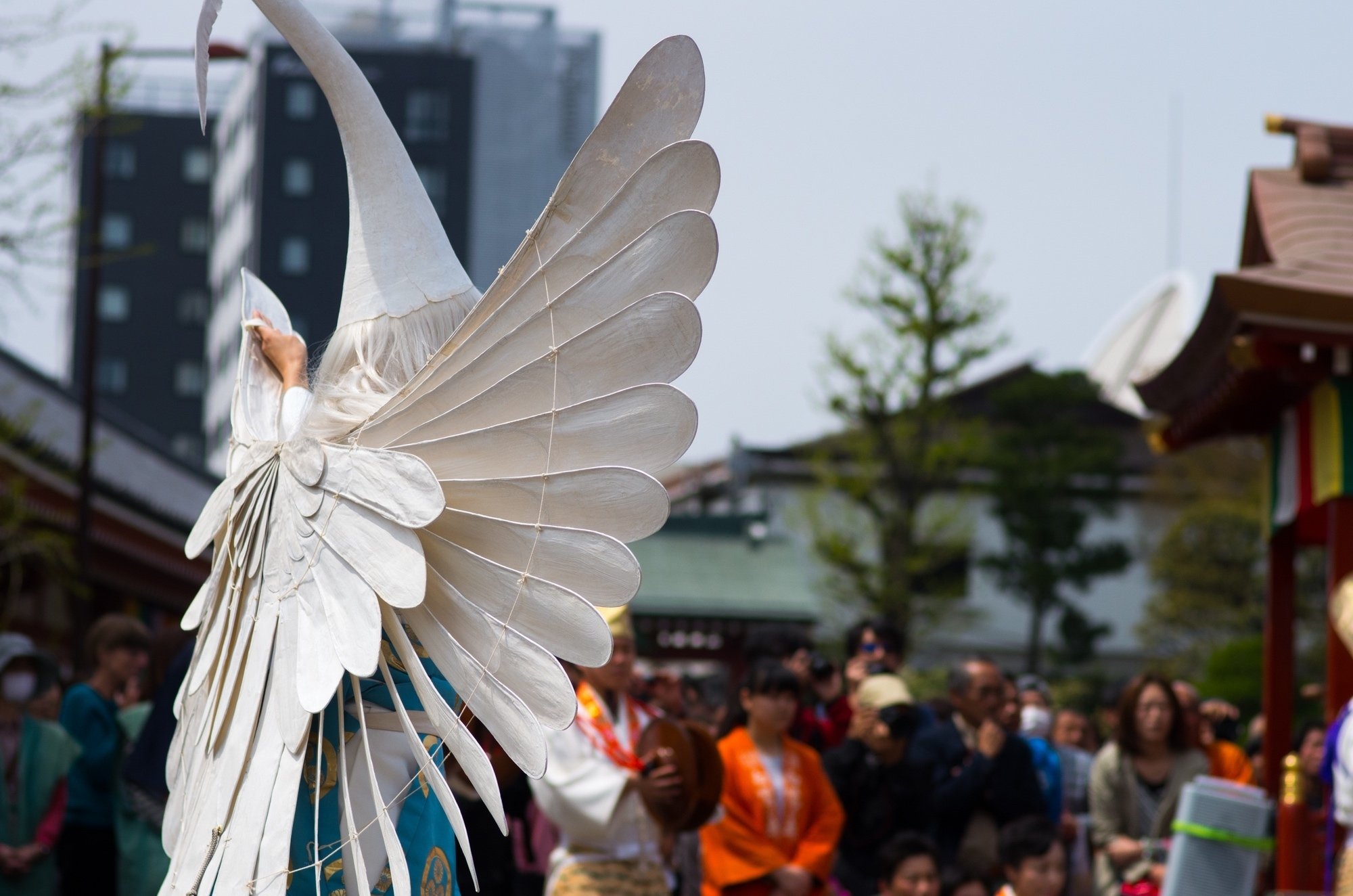 悪疫退散の吉鳥「白鷺」 - 『神々の意思を伝える動物たち 〜神使・眷属