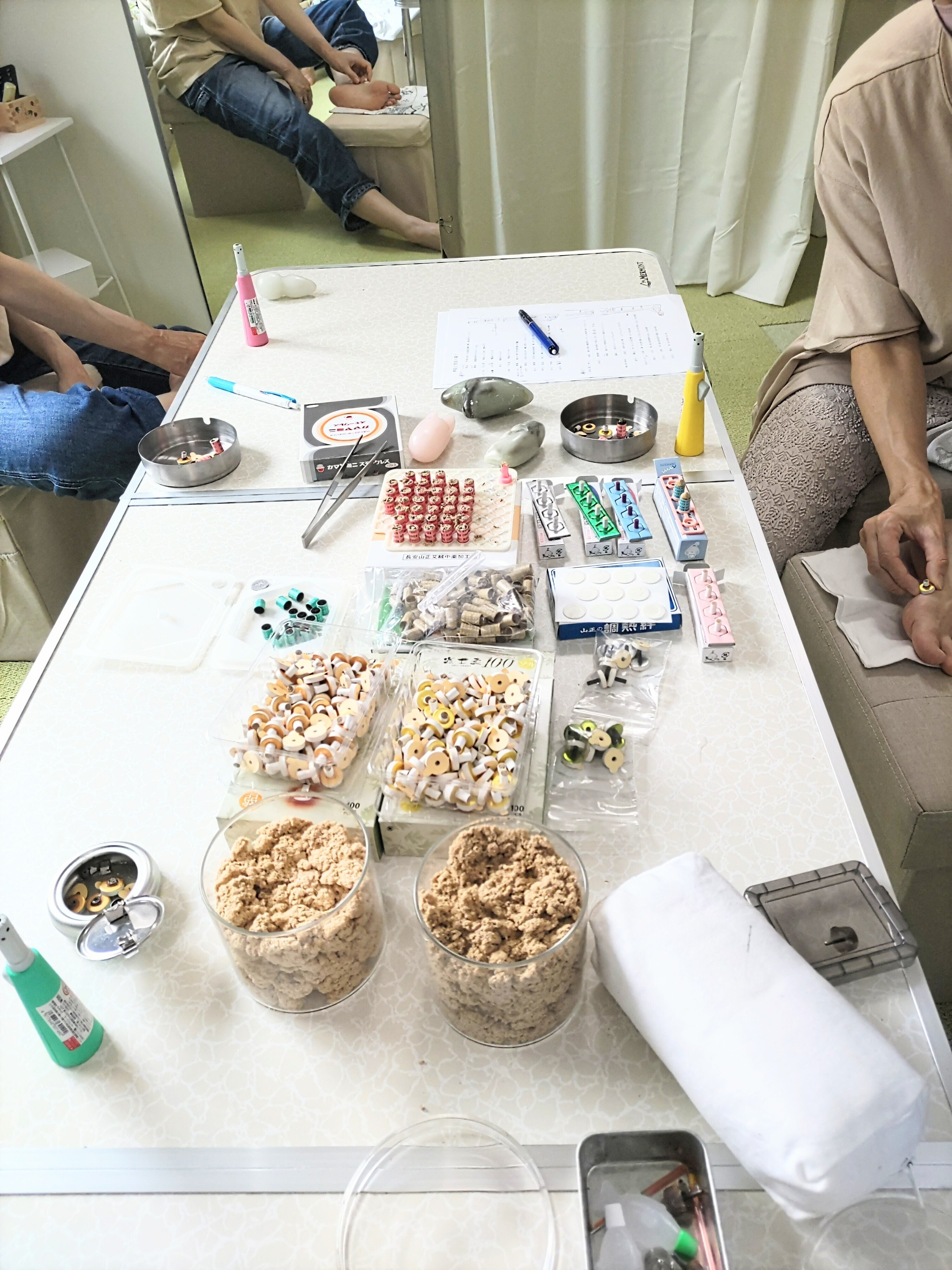 お灸教室 梅雨の養生法 脾と胃の経絡の関係｜まるめ鍼灸治療院