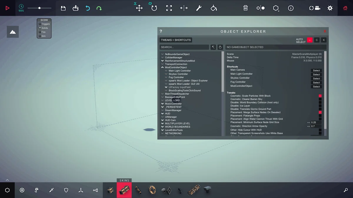 【Besiege】めちゃ映えスクショを撮ろう#2 -ObjectExplorerの活用法-｜きゃたばる