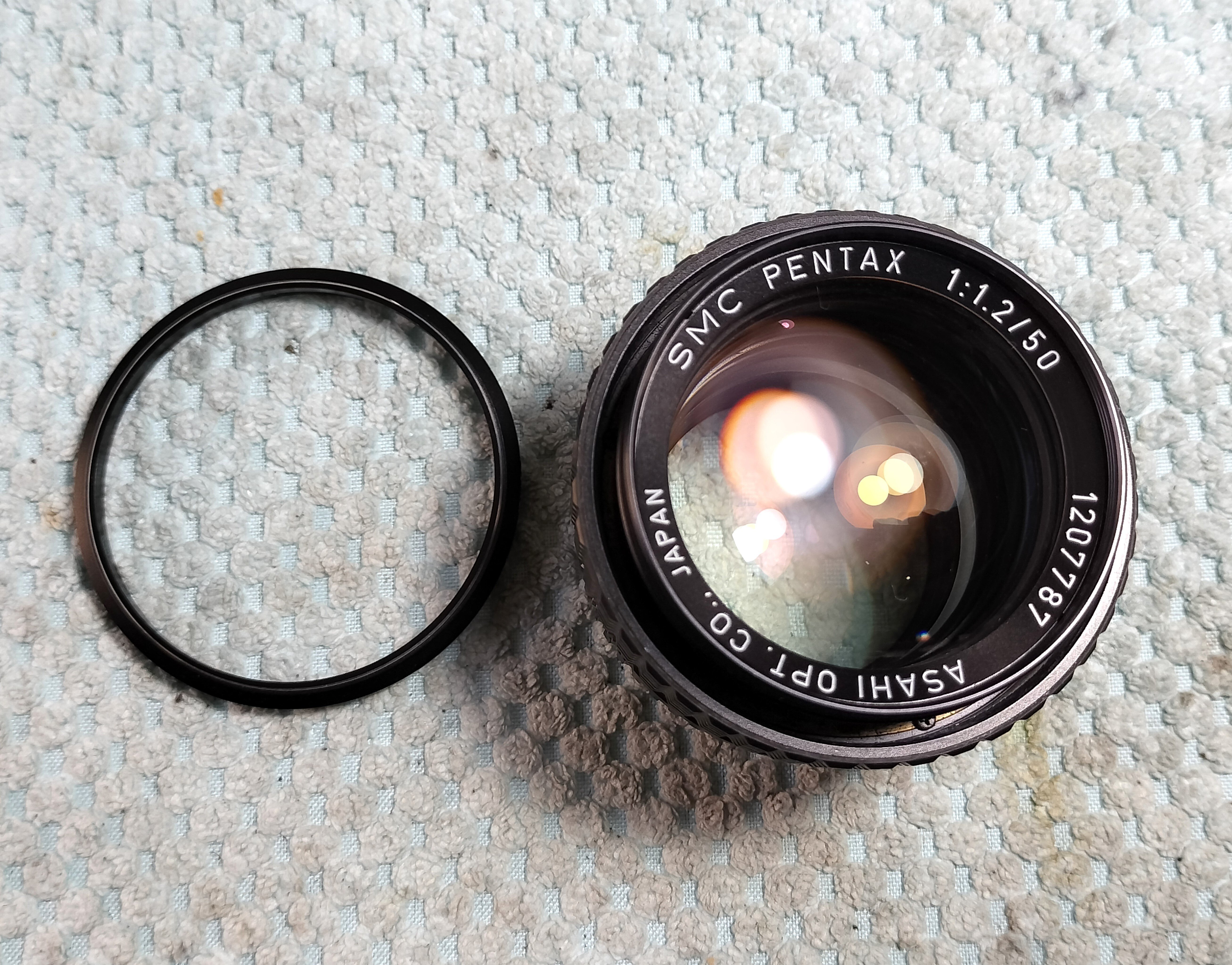 Pentax SMC PENTAX 50mm F/1.2の分解|フィルムカメラ修理の Pentax SMC PENTAX 50mm F/1.2の分解|フィルムカメラ修理の