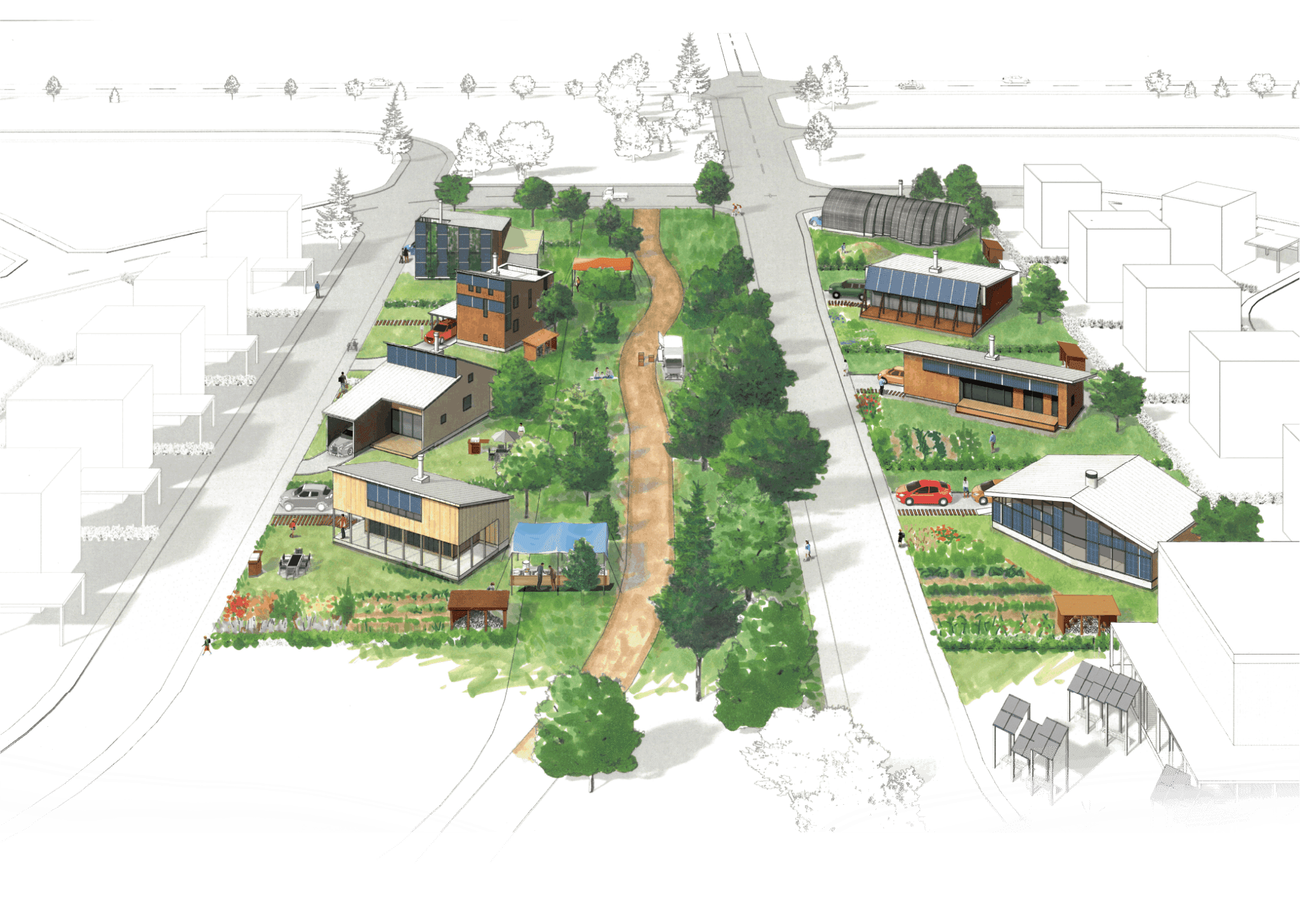 南幌町モデル団地「みどり野ゼロカーボンヴィレッジ」プロジェクトに参加します