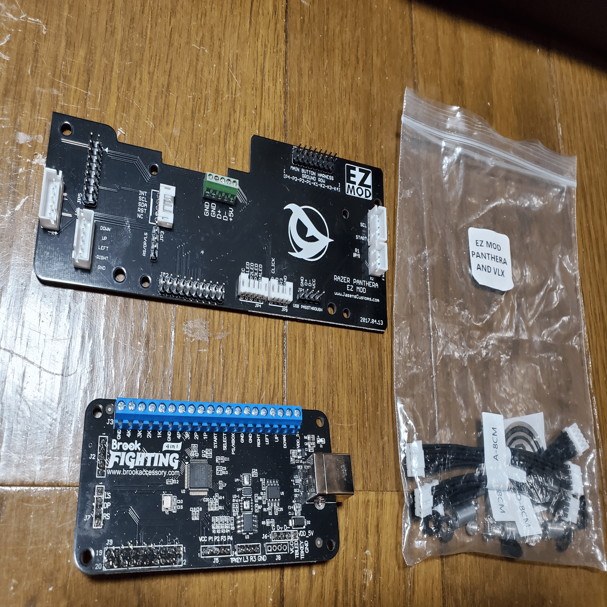 Panthera（旧型）をBrook UFB-UP5＆アルミ天板に換装する＋レーザー