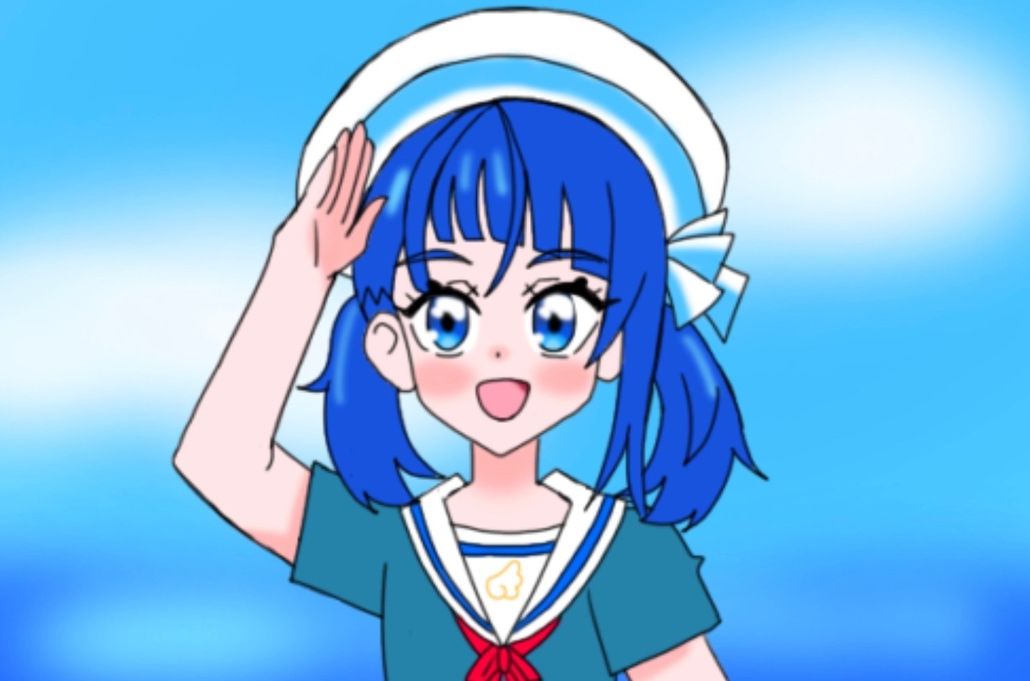 噂のツインテールソラちゃん【ひろがるスカイ!プリキュア】｜絵描きの