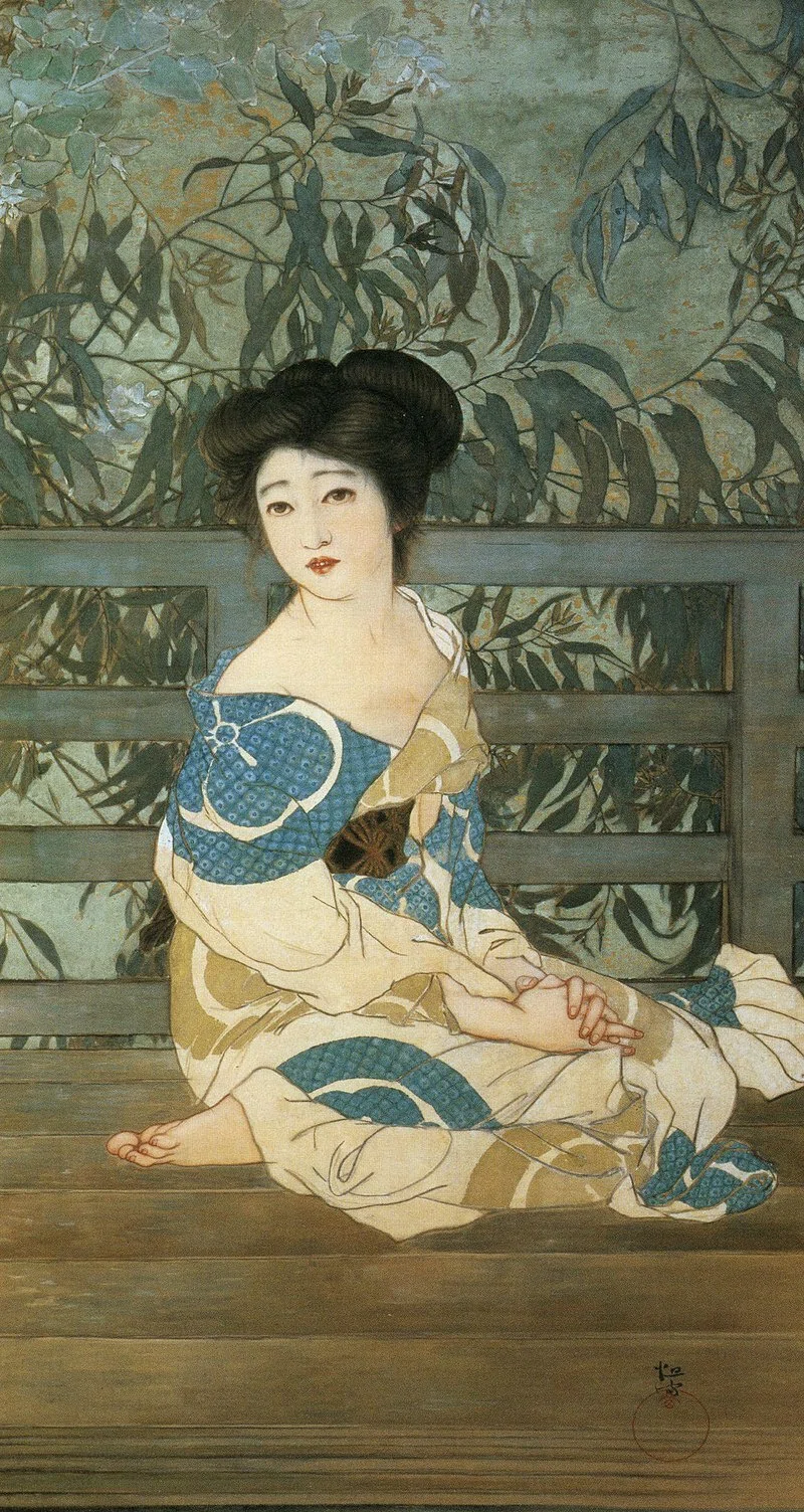 願いの糸』北野恒富、1914年｜kaniko