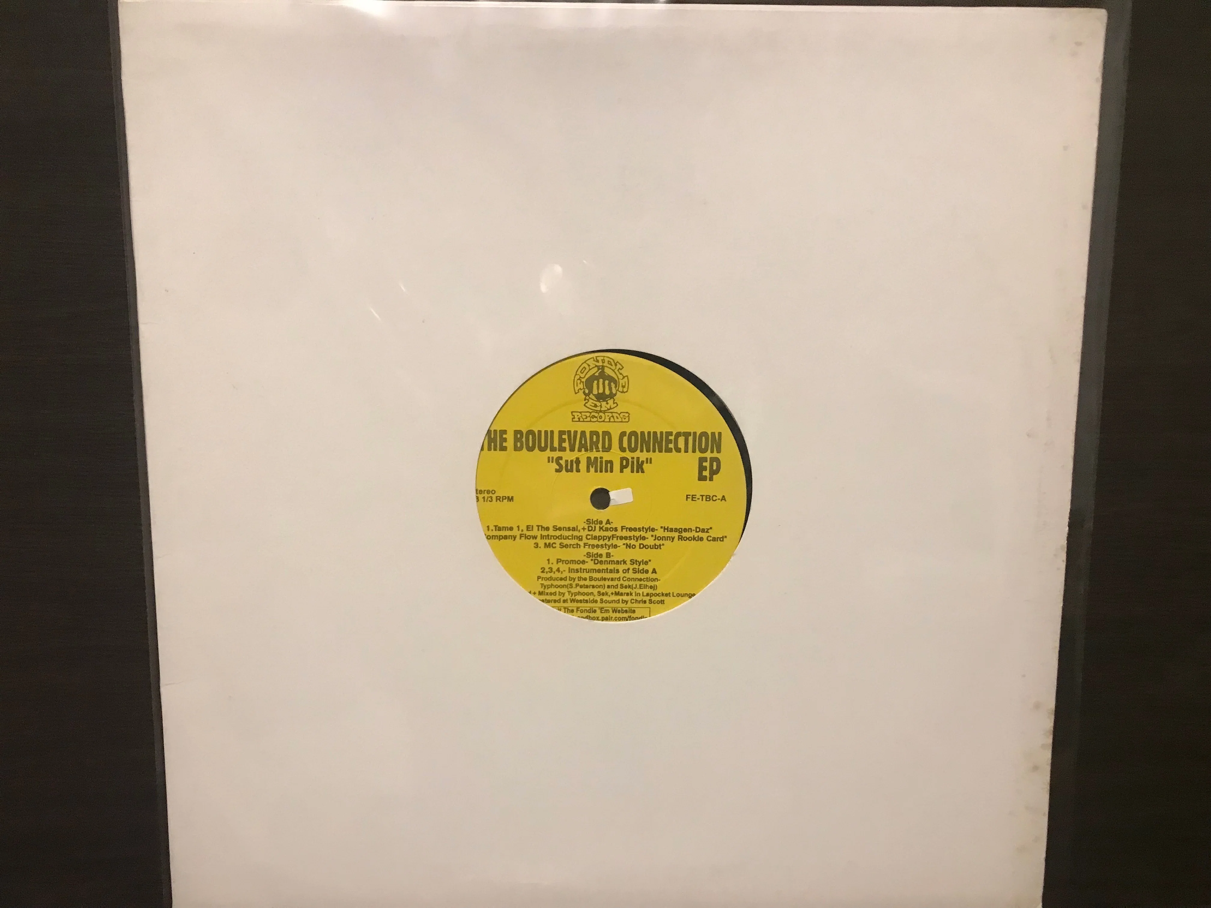 デンマーク盤 12” Boulevard Connection* Copenhagen (Claimin