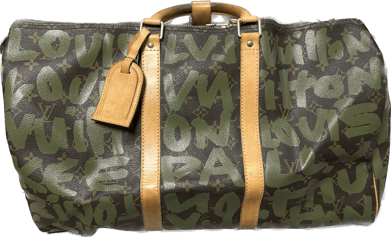 LOUIS VUITTON モノグラム グラフィティ キーポル50 中田英寿愛用 LOUIS VUITTON モノグラム グラフィティ キーポル50 中田英寿