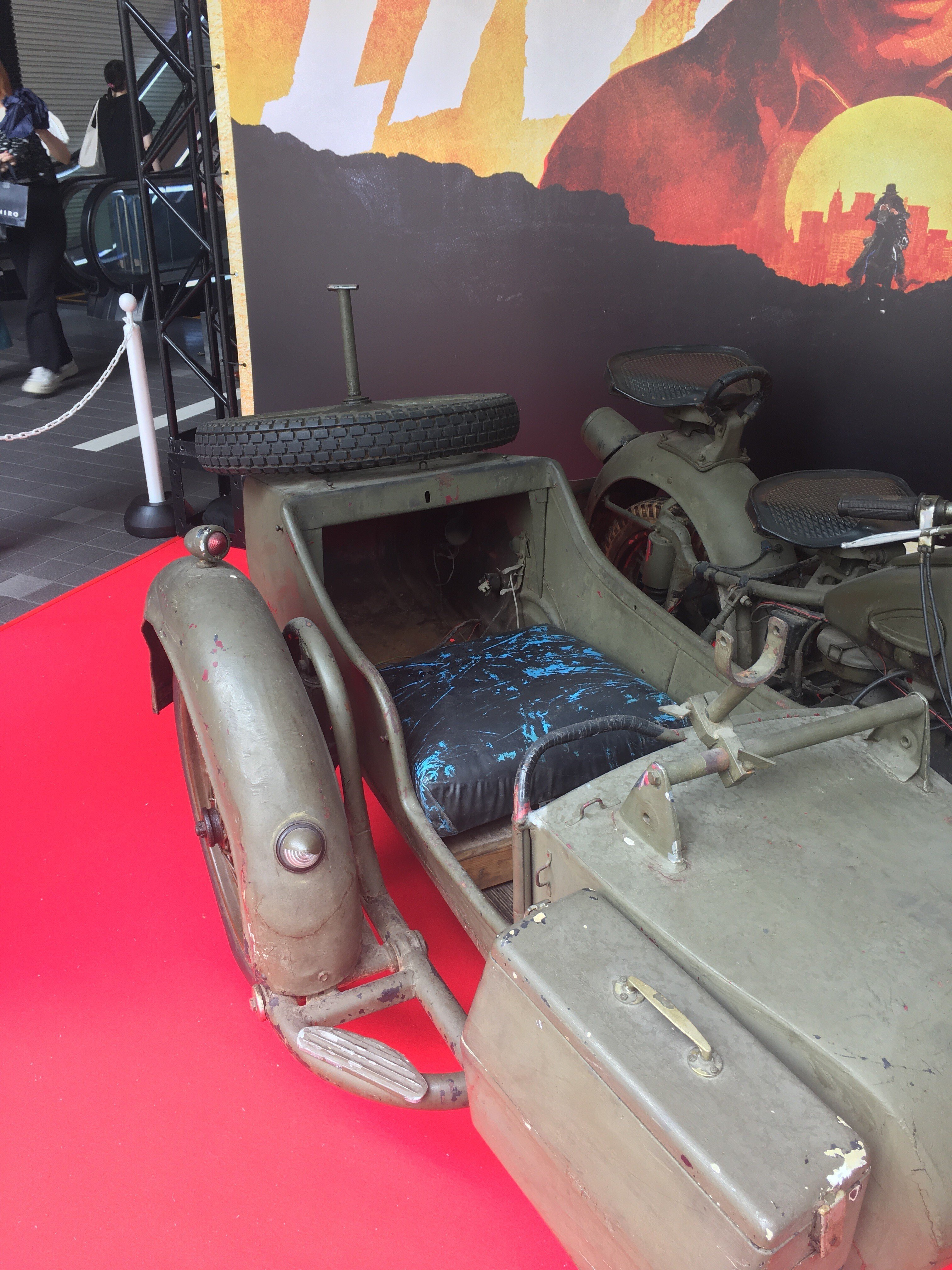 インディ・ジョーンズ 最後の聖戦 実物バイク見てきた|おー インディ・ジョーンズ 最後の聖戦 実物バイク見てきた|おー