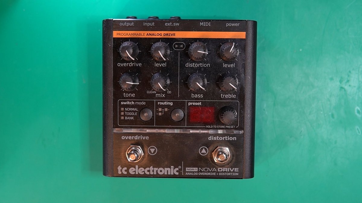 tc electronic NDR-1 NOVA DRIVEの修理｜ebi-san 