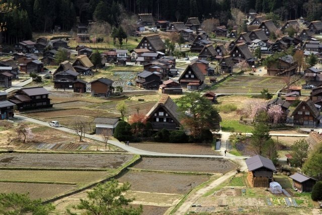 町の集落