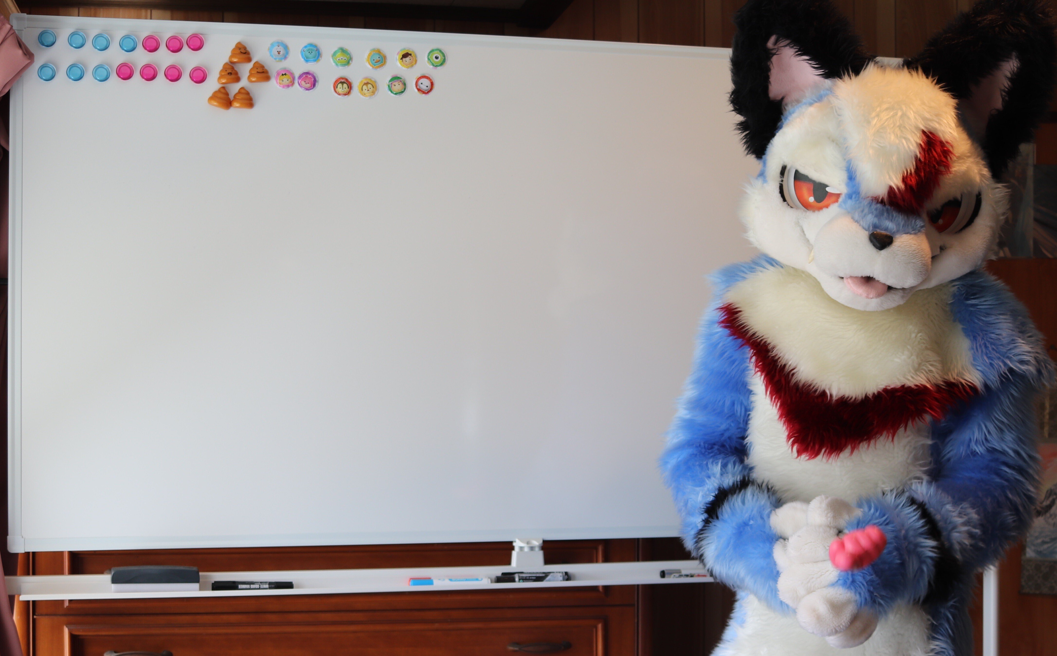 リッキー ちびぐるみ オオカミ 着ぐるみ 54 着ぐるみの世界その1 自分のなりたい姿、或いは、別の自分へと変身