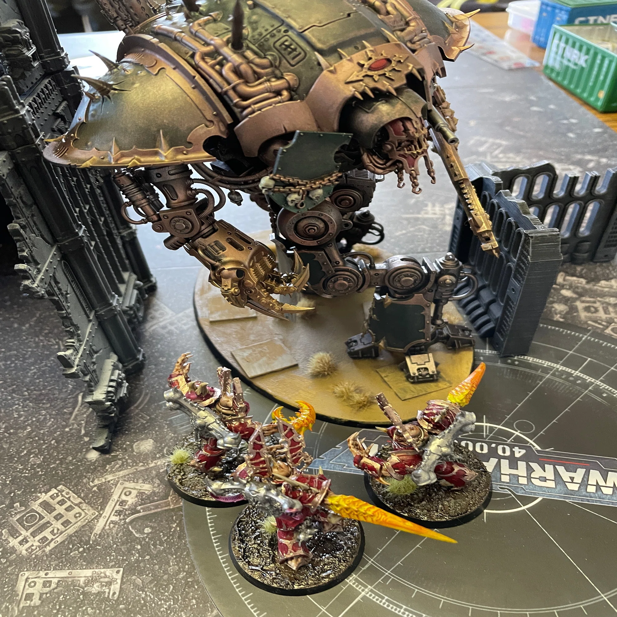 10版- ウォーハンマー40k：プレイレポート 2 ケイオスディーモン (2023 