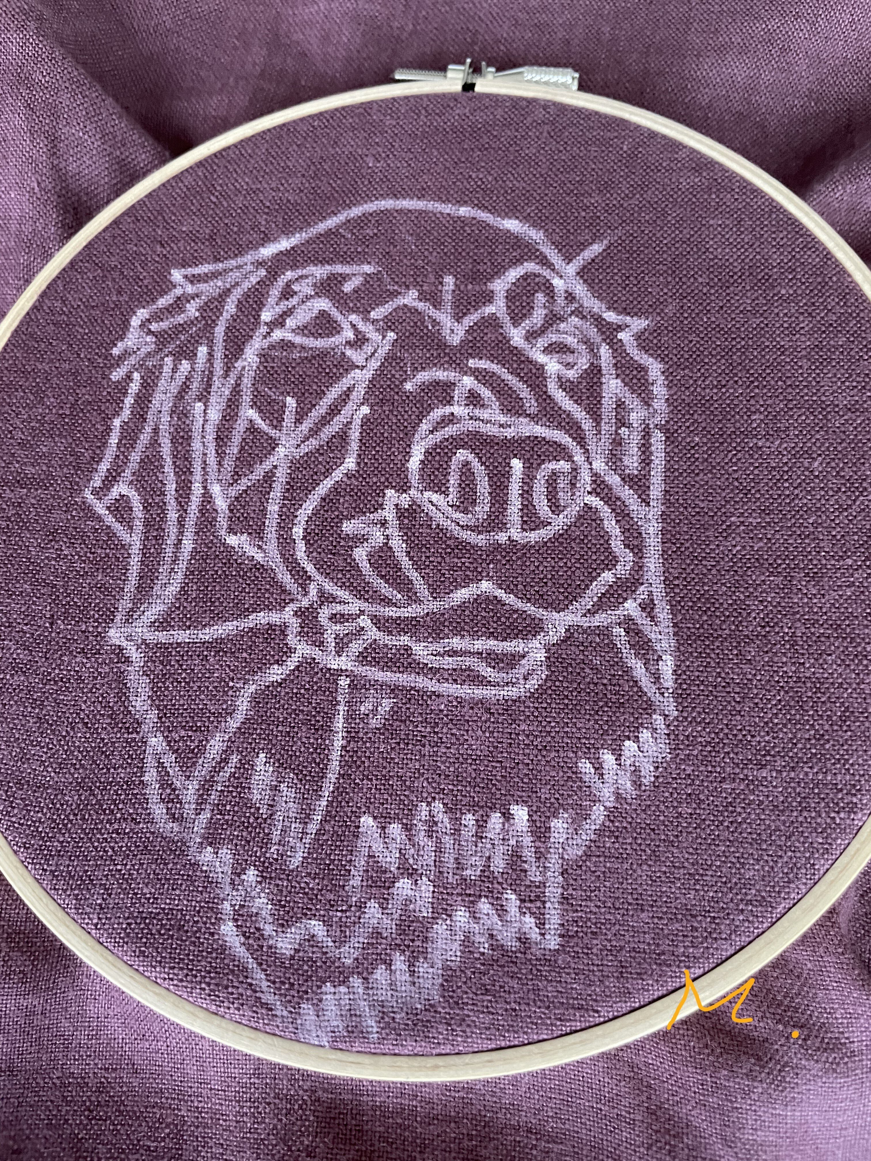 ゴールデンレトリバー・刺繍 5-1（前編）｜メグ工房