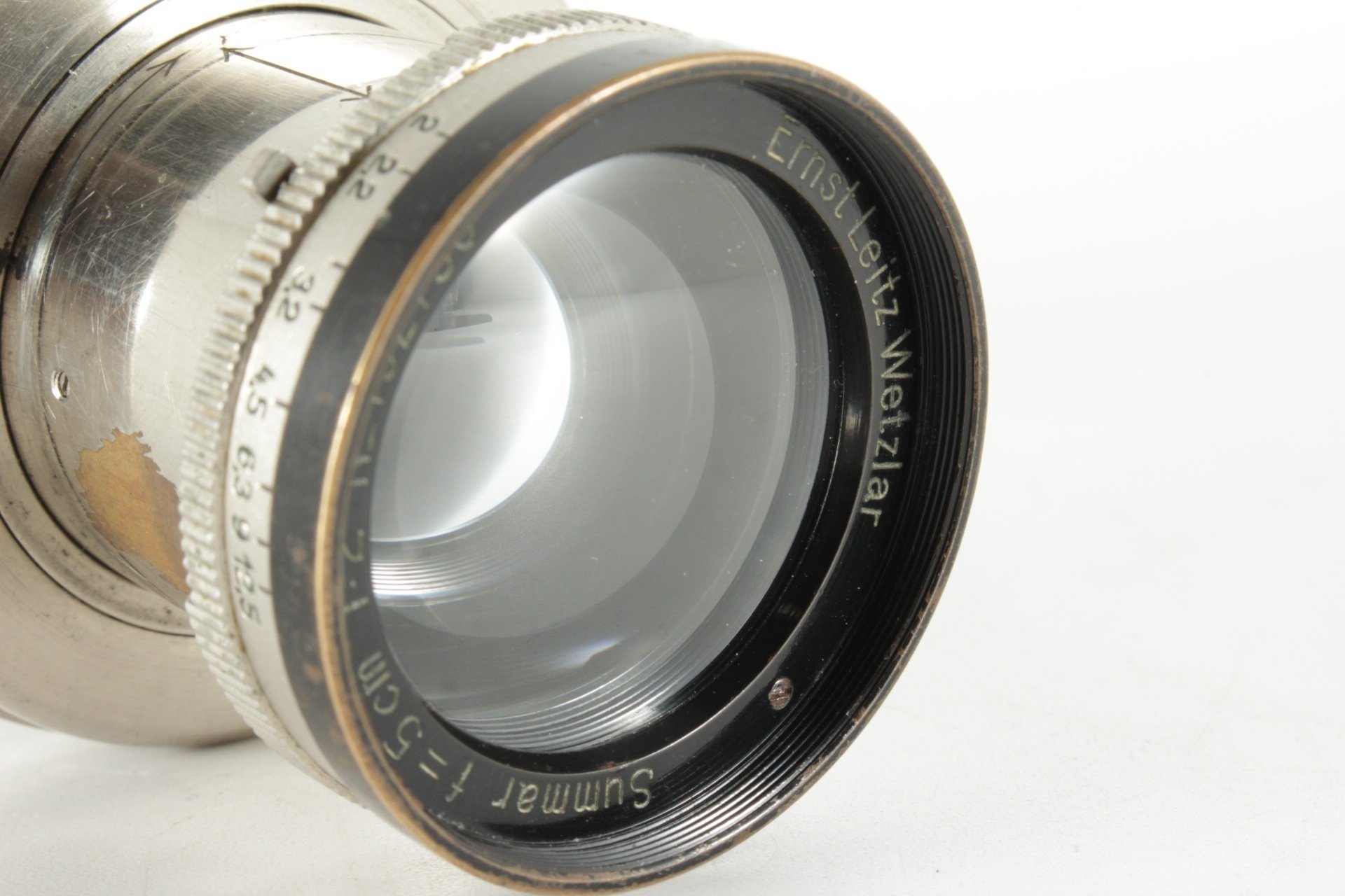 Ernst Leitz Wetzlar Summar 50mm F2 黒塗り版（Black Nickel