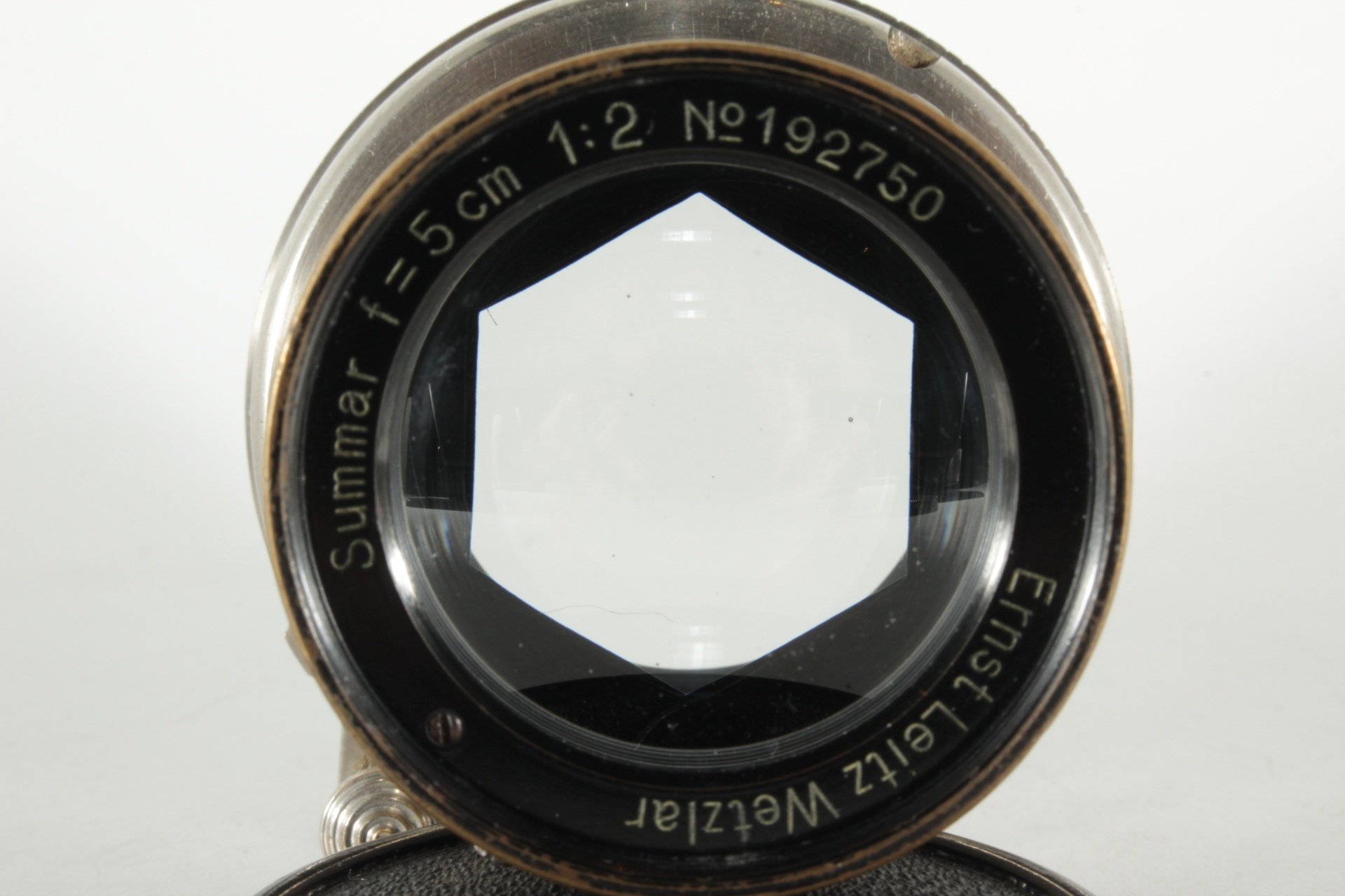 Ernst Leitz Wetzlar Summar 50mm F2 黒塗り版(Black Nickel Ernst Leitz Wetzlar Summar 50mm F2 黒塗り版(Black Nickel