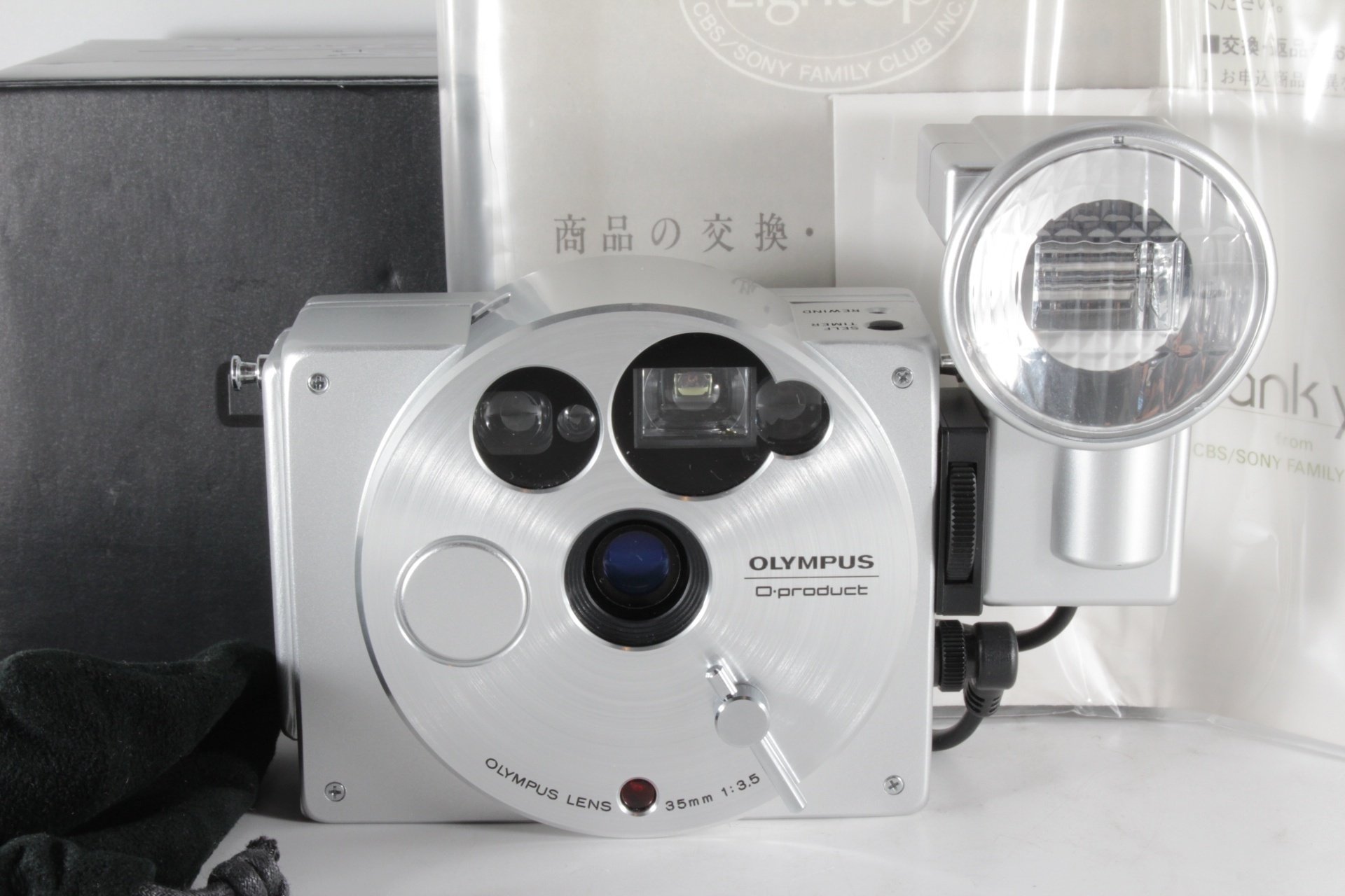 元箱 ストロボ付★極上美品★ OLYMPUS O-product オープロダクト