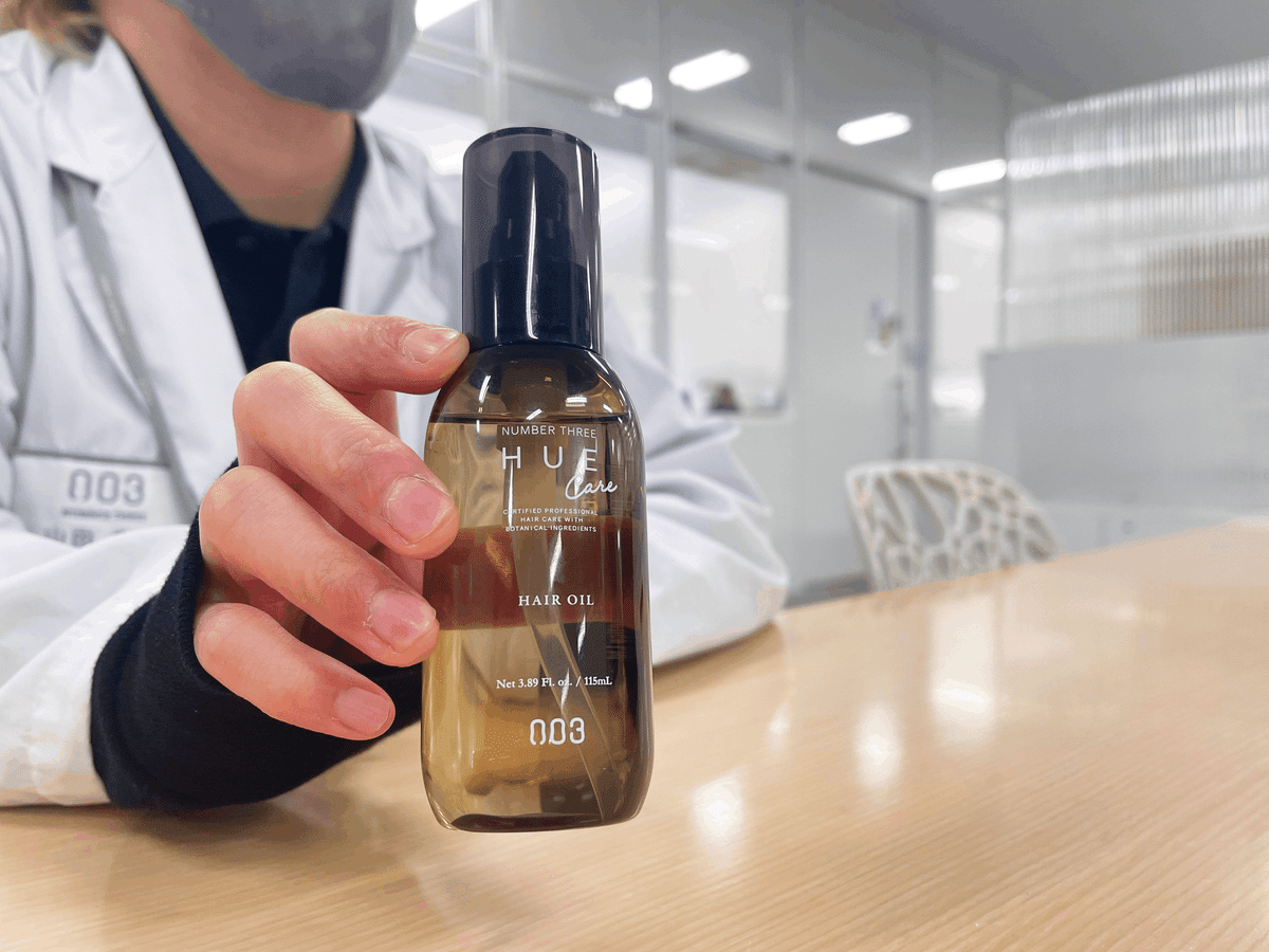 持続性が実感できるオイルを目指して「ヒュウケア・ヘアオイル 持続性が実感できるオイルを目指して「ヒュウケア・ヘアオイル