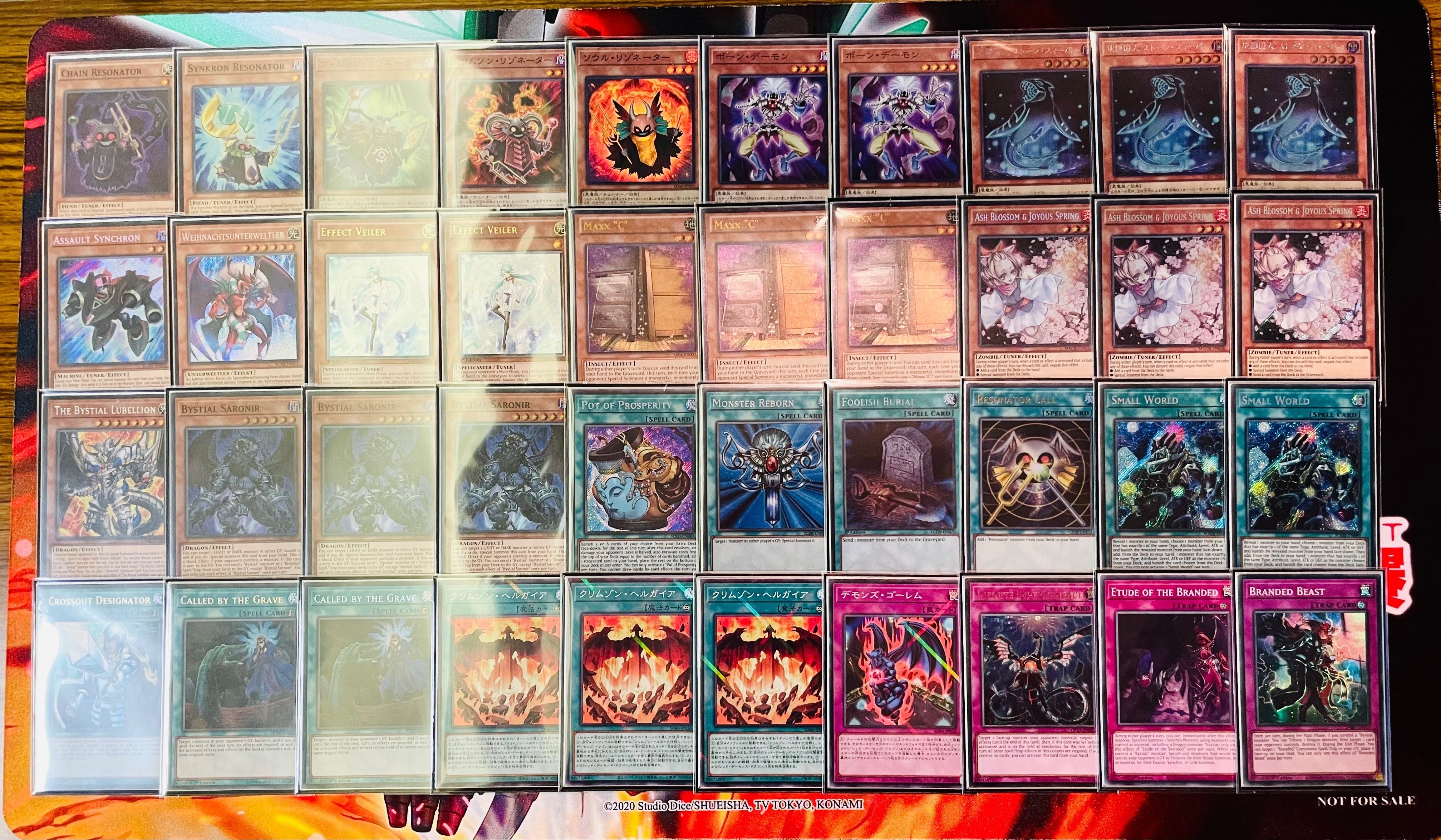 超本格構築 遊戯王 リゾネーター レッドデーモン デッキ メイン