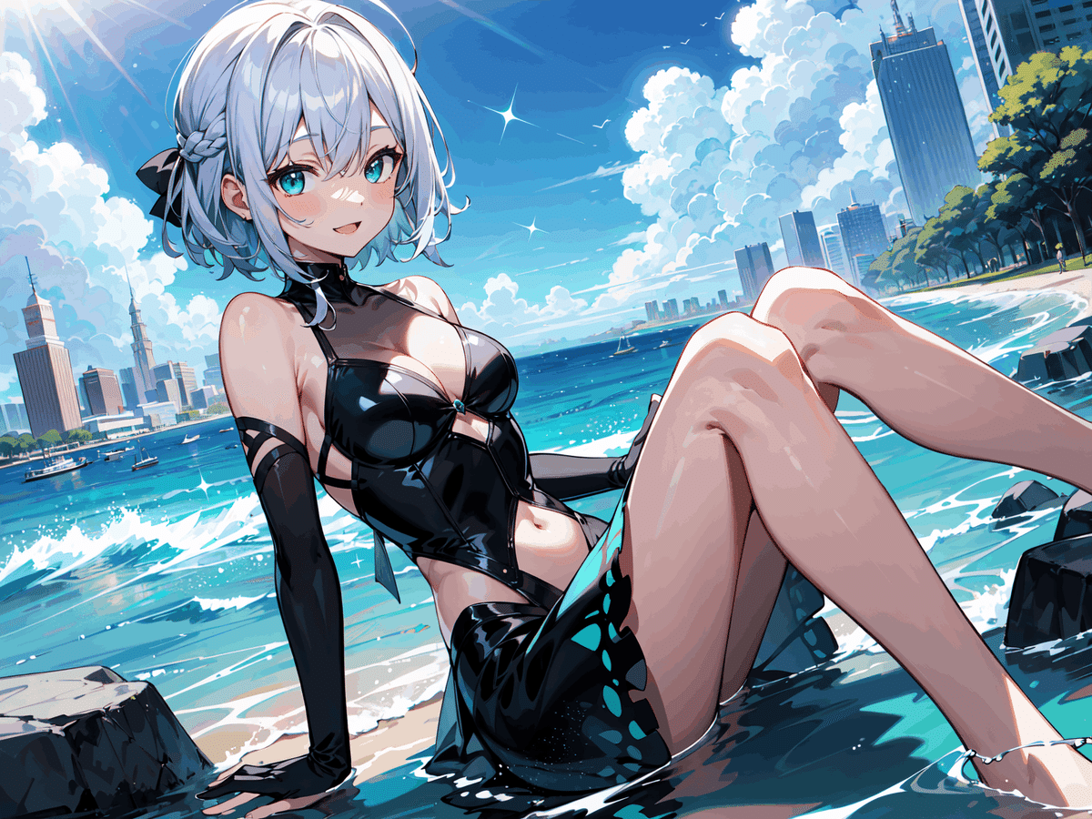 AIイラスト)夏だ！海だ！水着ブランドを入れてみた纏め(stable