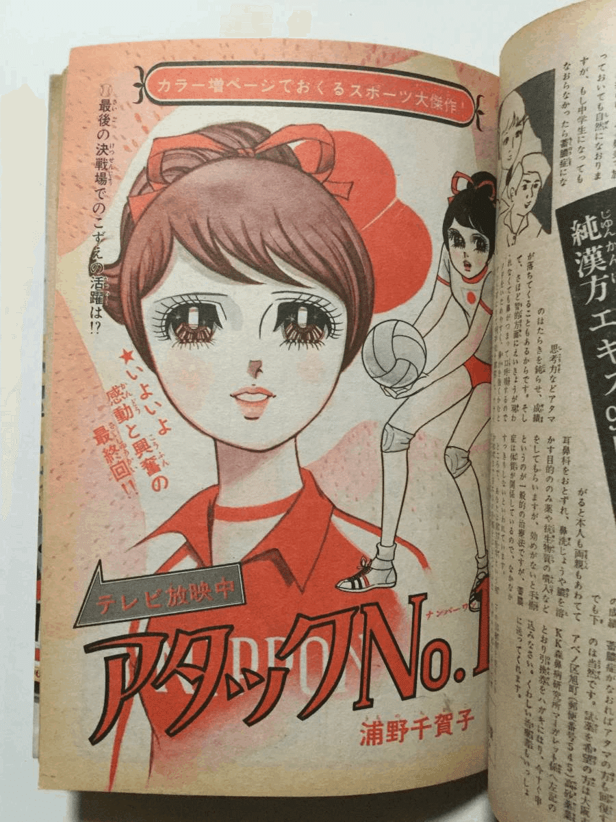 1964年の東洋の魔女、『アタックNo.1』『サインはV!』|俗語半解 1964年の東洋の魔女、『アタックNo.1』『サインはV!』|俗語半解