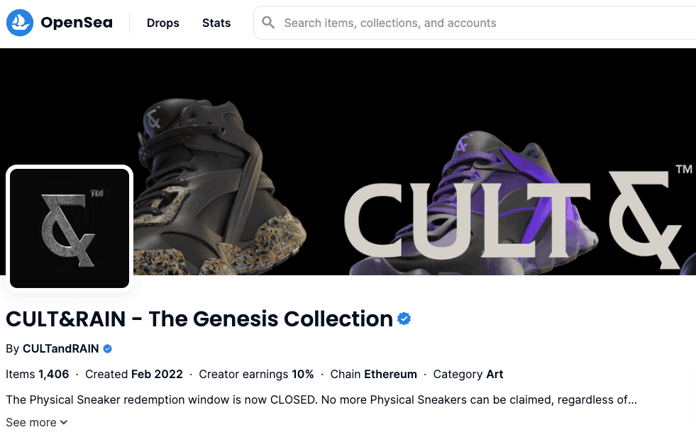 人気商品販売価格 CULT&RAIN The Genesis Collection - audef.uy