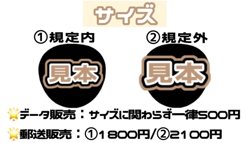 About Uchiwa (Fan) Letter Orders｜ ︎meruco ︎うちわ文字屋さん ︎