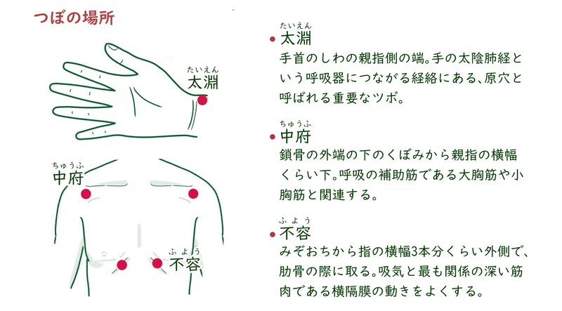 自然で深い呼吸のための、ツボ押し深呼吸法|宮下宗三(鍼灸師)