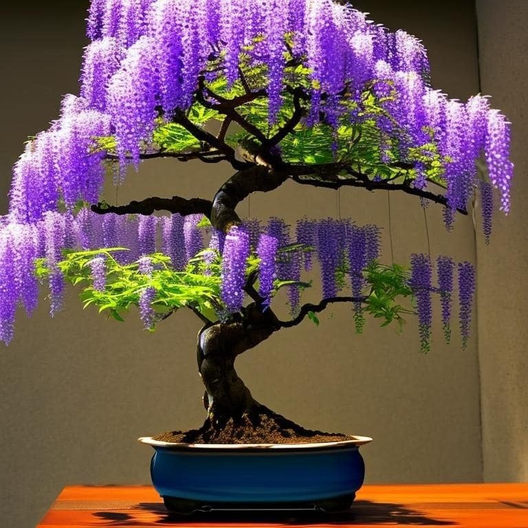 藤の盆栽3｜萬衛門
