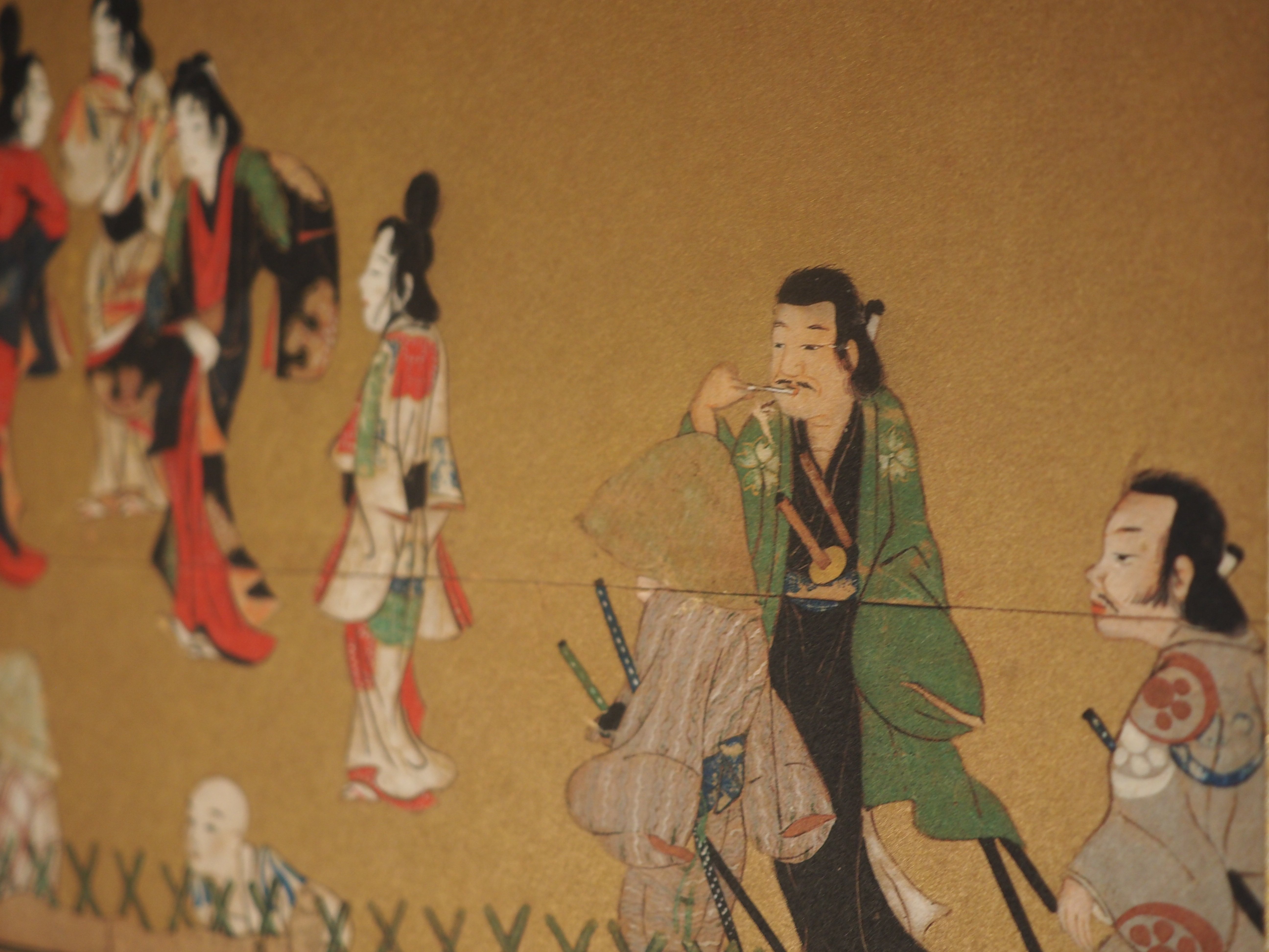 平治物語絵巻・三条殿焼討》と一緒にボストンへ渡った《四条河原遊楽図