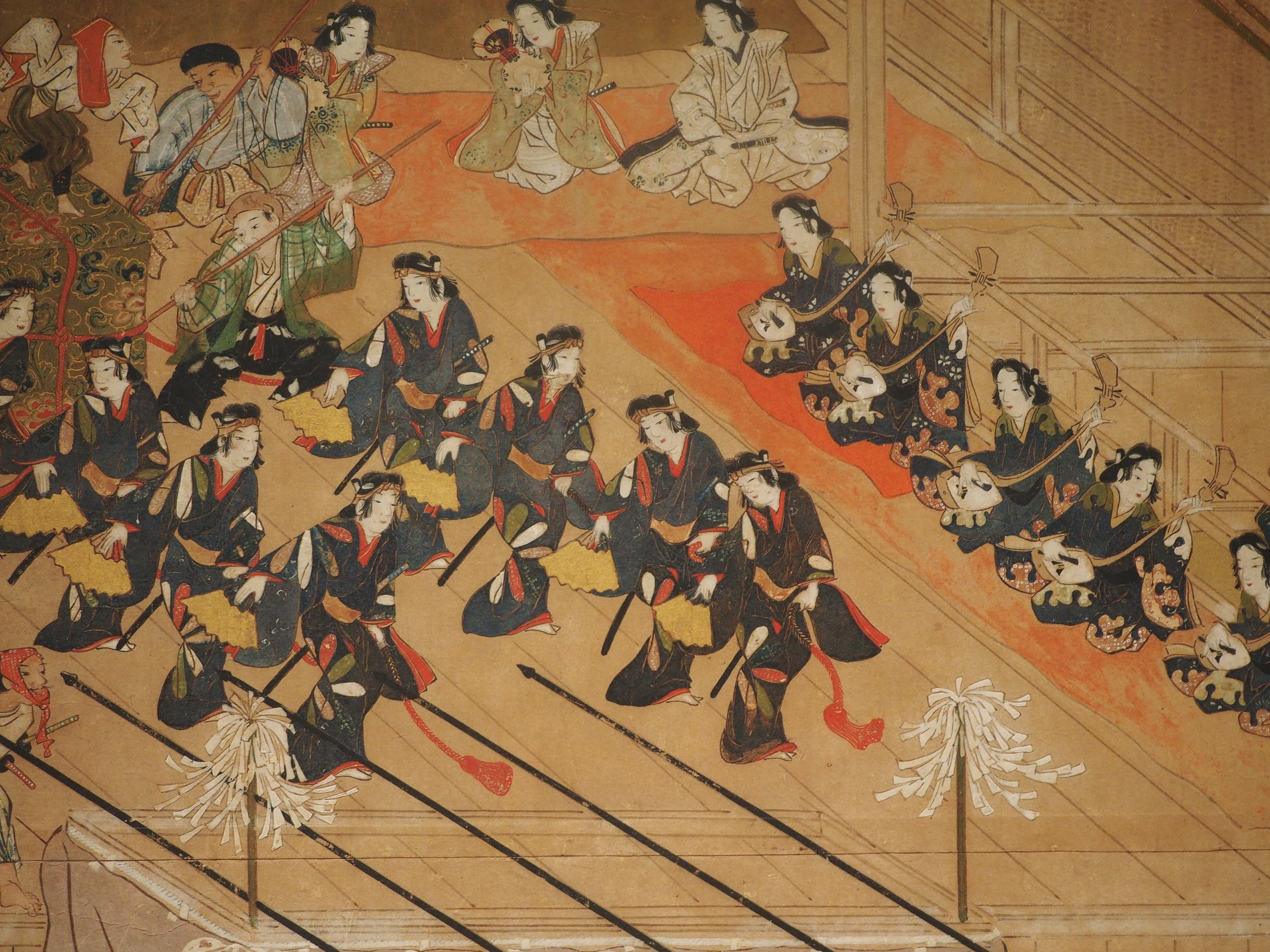 平治物語絵巻・三条殿焼討》と一緒にボストンへ渡った《四条河原