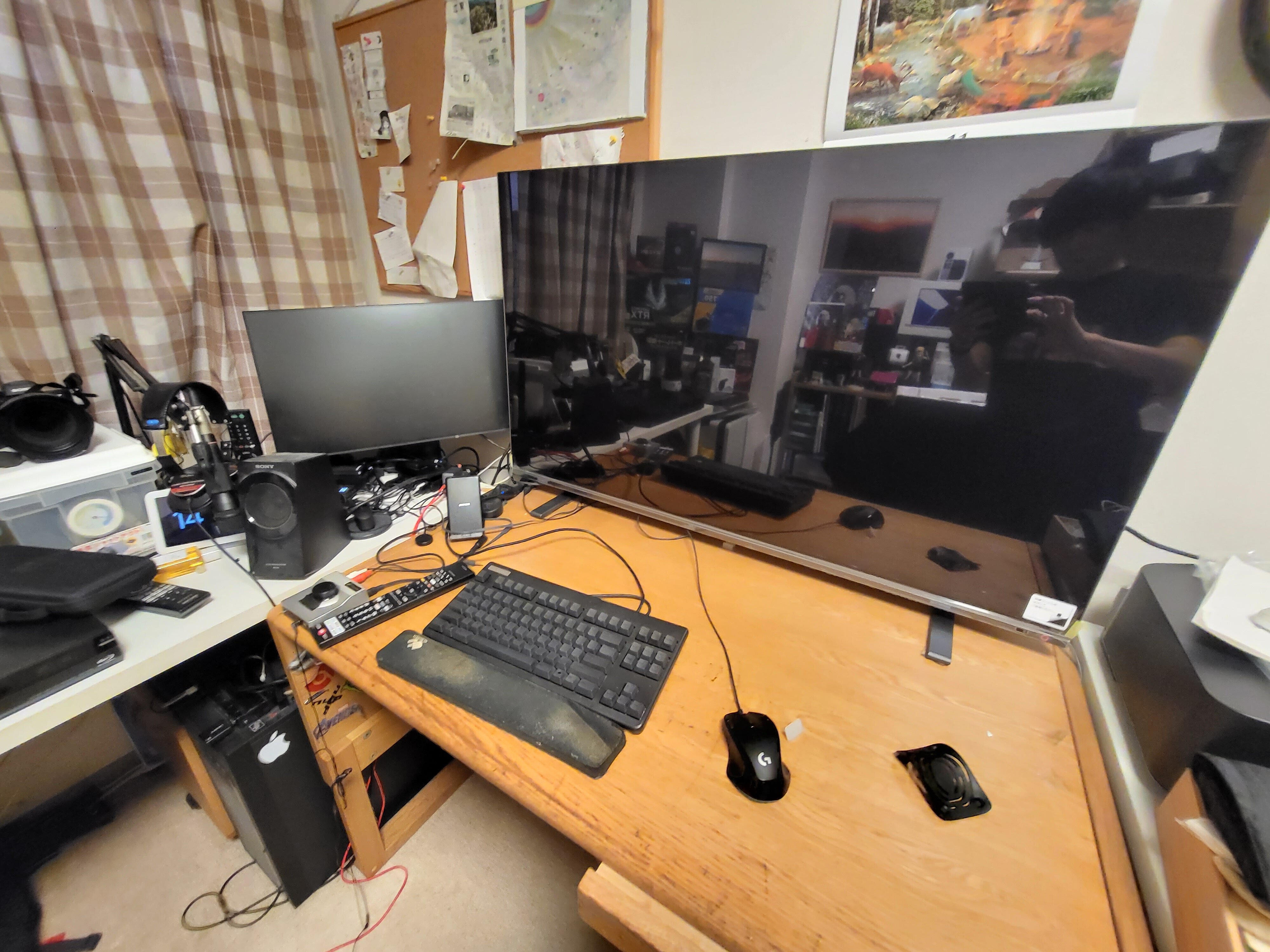 PCモニター 48インチ4K有機ELテレビに買い換えしたゾ！ 東芝REGZA