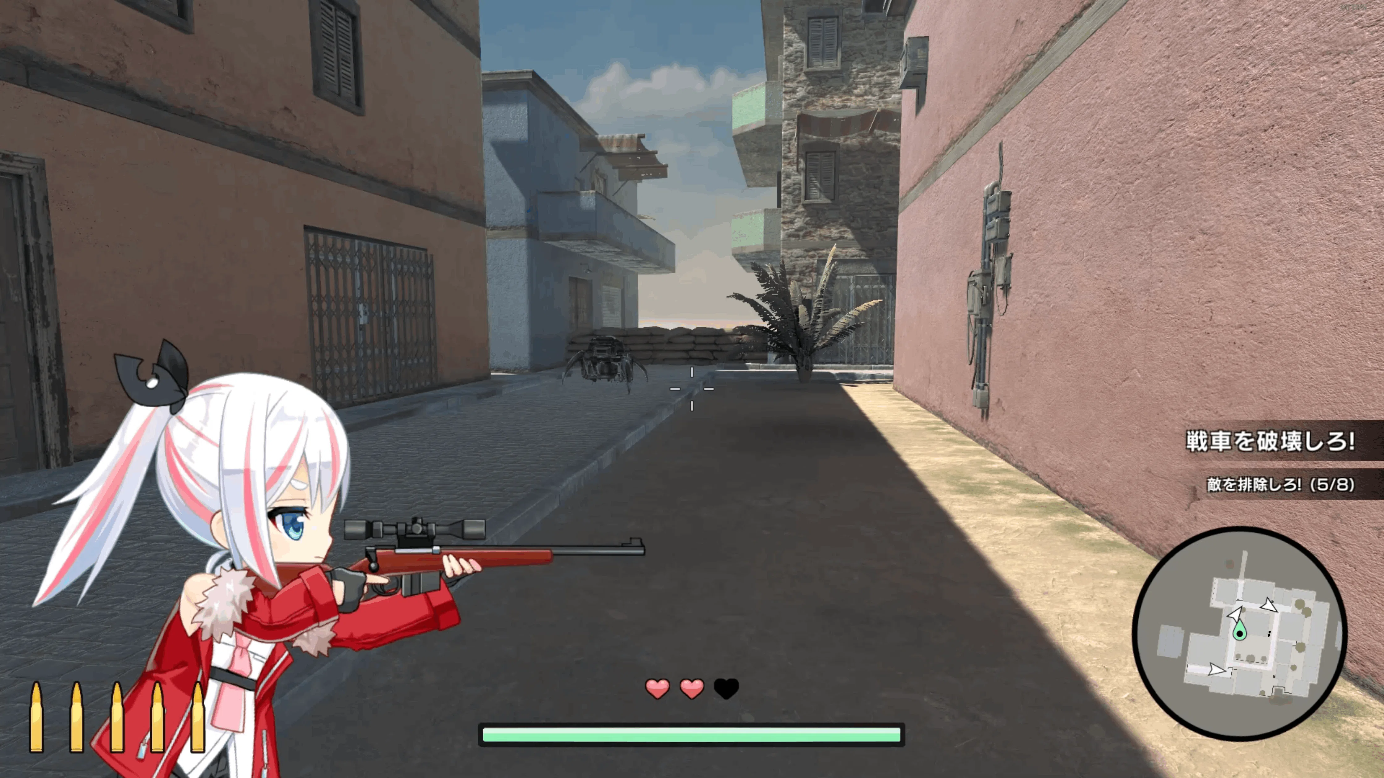 希少 SNIPER THRILLING SHOT ジャパメタ スナイパー 君は凄腕スナイパー【 HEROINE OF THE SNIPER 】(Steam)｜【ゲーム感想