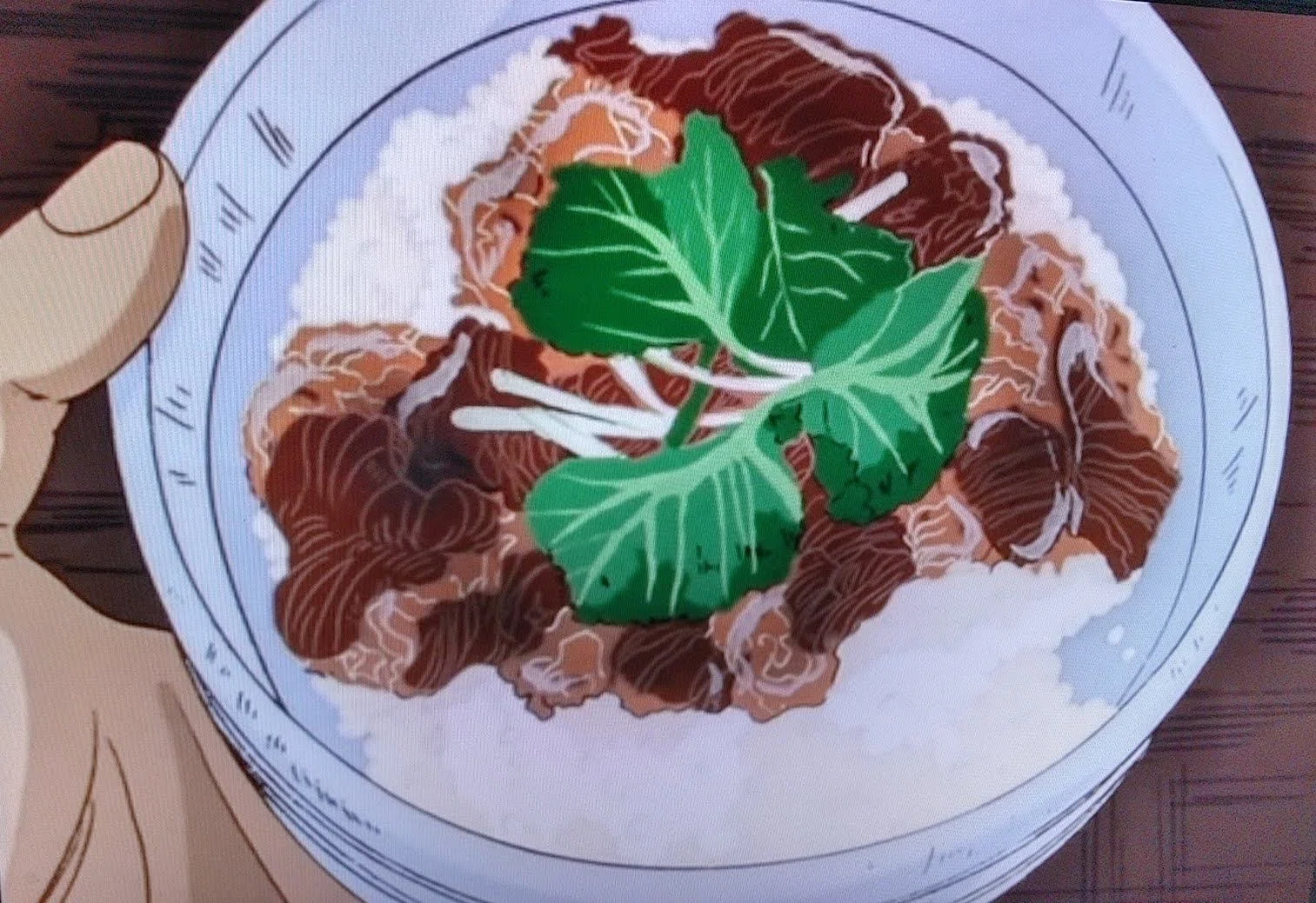 美味しんぼ 牛 丼