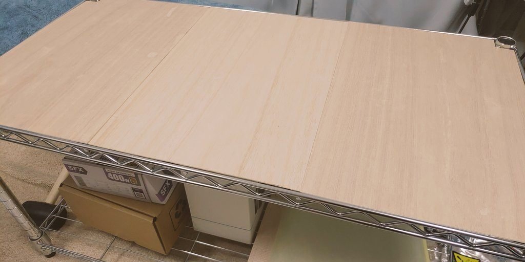 スチールラック【リメイク品・タックシート加工】 スチールラック【リメイク品・タックシート加工】