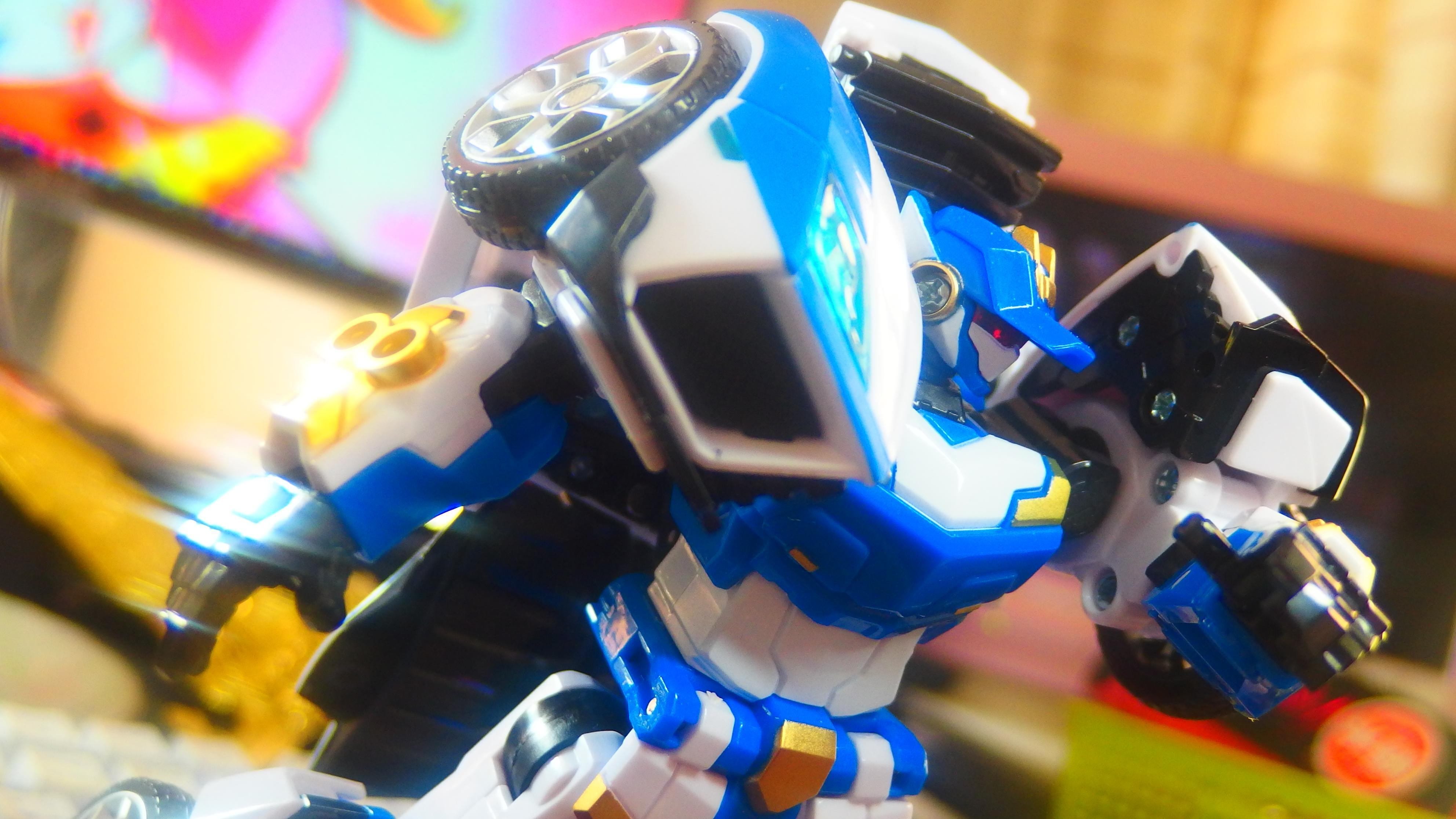 韓国トイ][韓国アニメ]卓上玩具レビュー156 블루캅・ブルーコップ(메탈