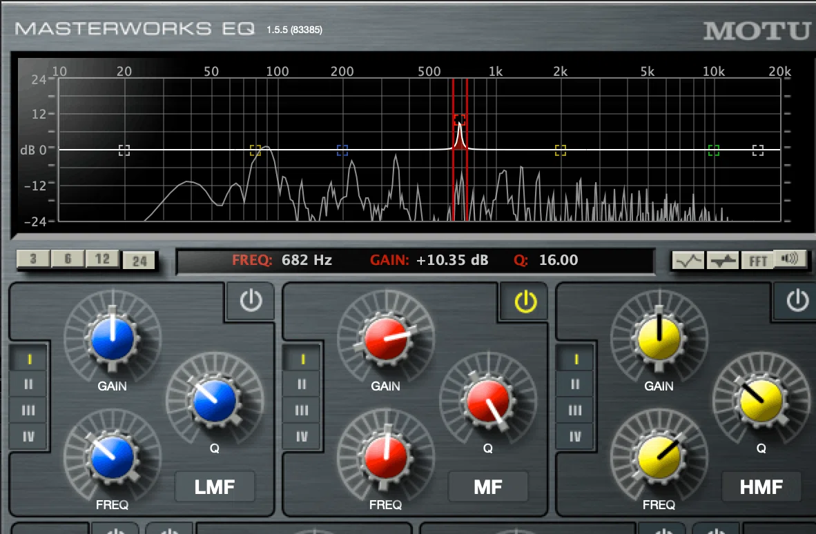 DTM Tips】イコライザーでQ幅を極限まで狭めることで要らない音域を