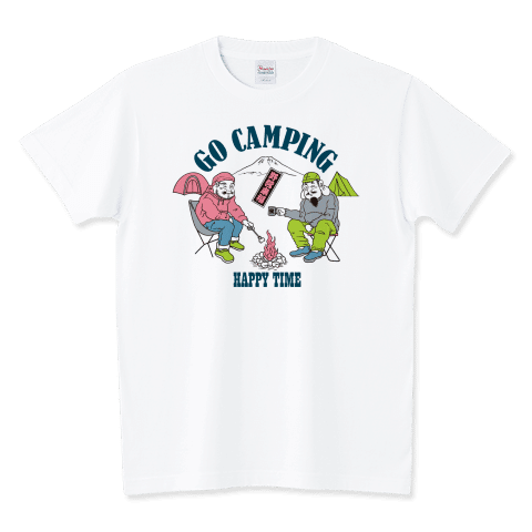 GO CAMPING
大黒様と恵比寿様が仲良くキャンプ。
焚き火で癒しのひととき。
招福 アウトドアデザインです!
https://www.ttrinity.jp/product/15012160