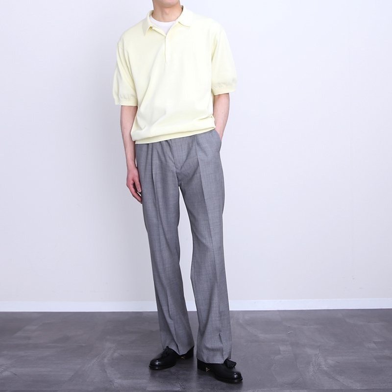 上質なニットポロ【MAATEE&SONS】POLO｜THIRTY