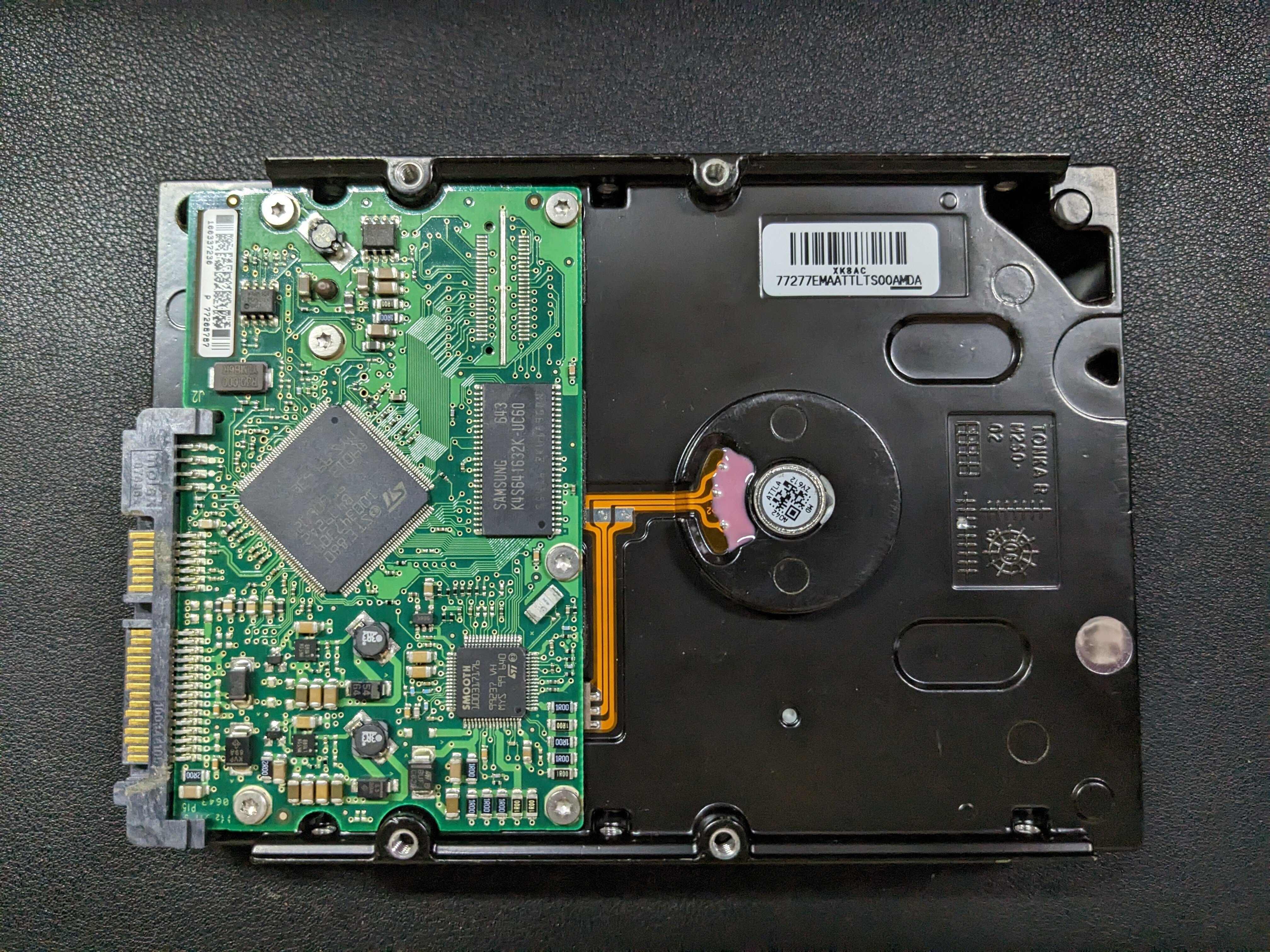 ハードディスクの分解(その5)｜kzn