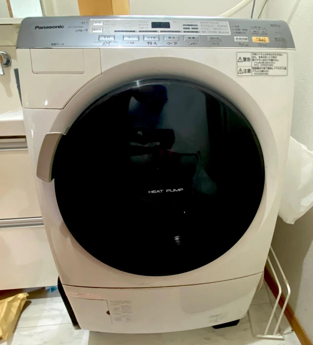 水が溜まらなくなったパナソニックのドラム式洗濯機を直してみる｜ある 