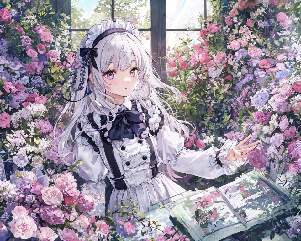 segで出力した画像2。背景の細かさが強烈
