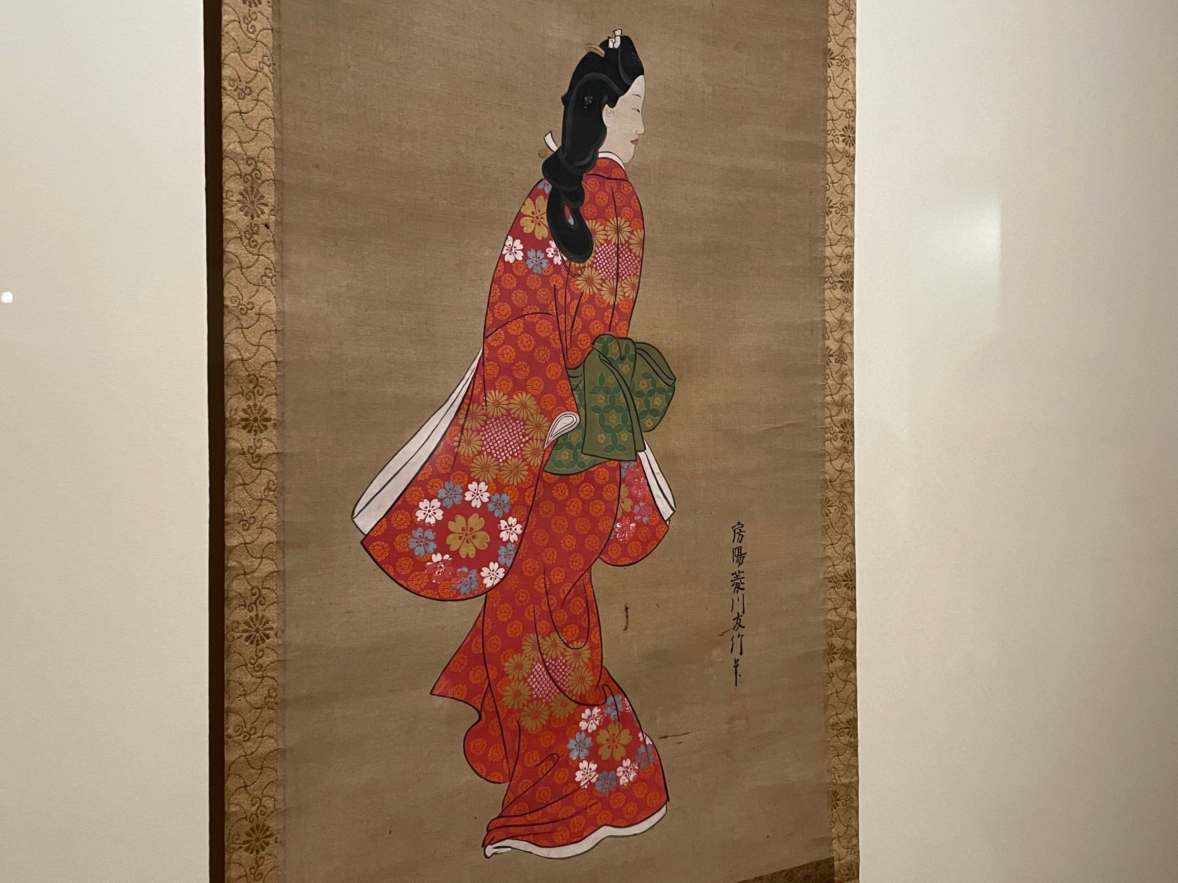 浮世絵の元祖・菱川師宣の、盆踊りを描いた『風俗図巻』｜かわかわ