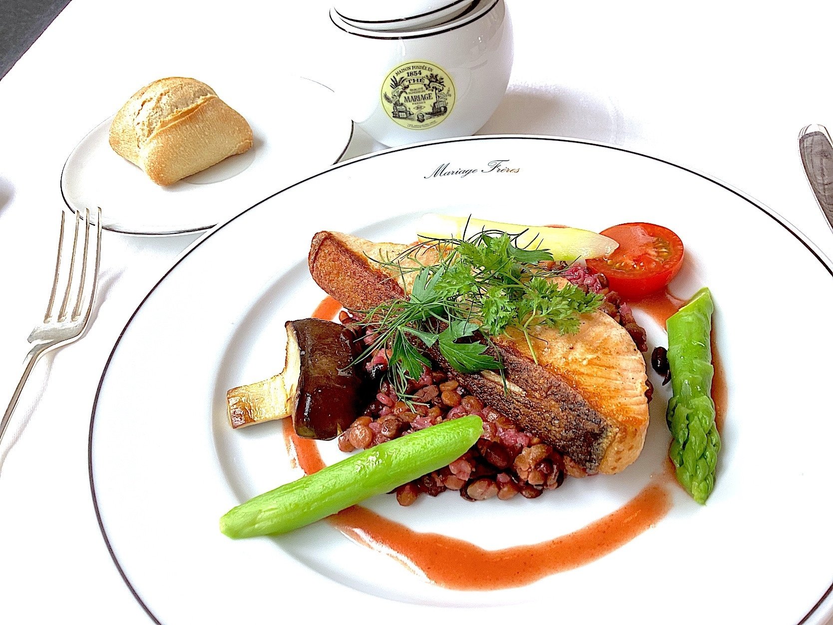 東京5日目 所用で銀座へマリアージュフレールにてランチ｜南風♡